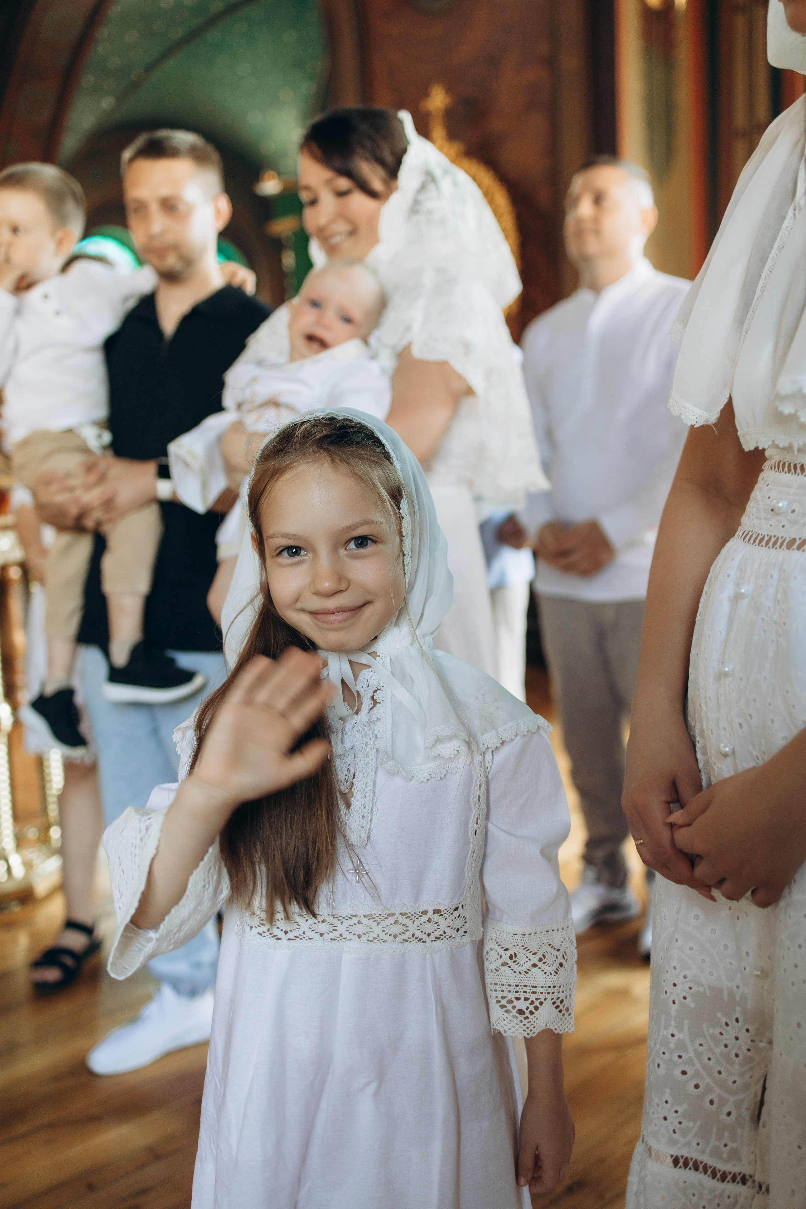 Двойное крещение Анны и Саши. Самый теплый фотограф в Краснодаре Рябоконь Ксения