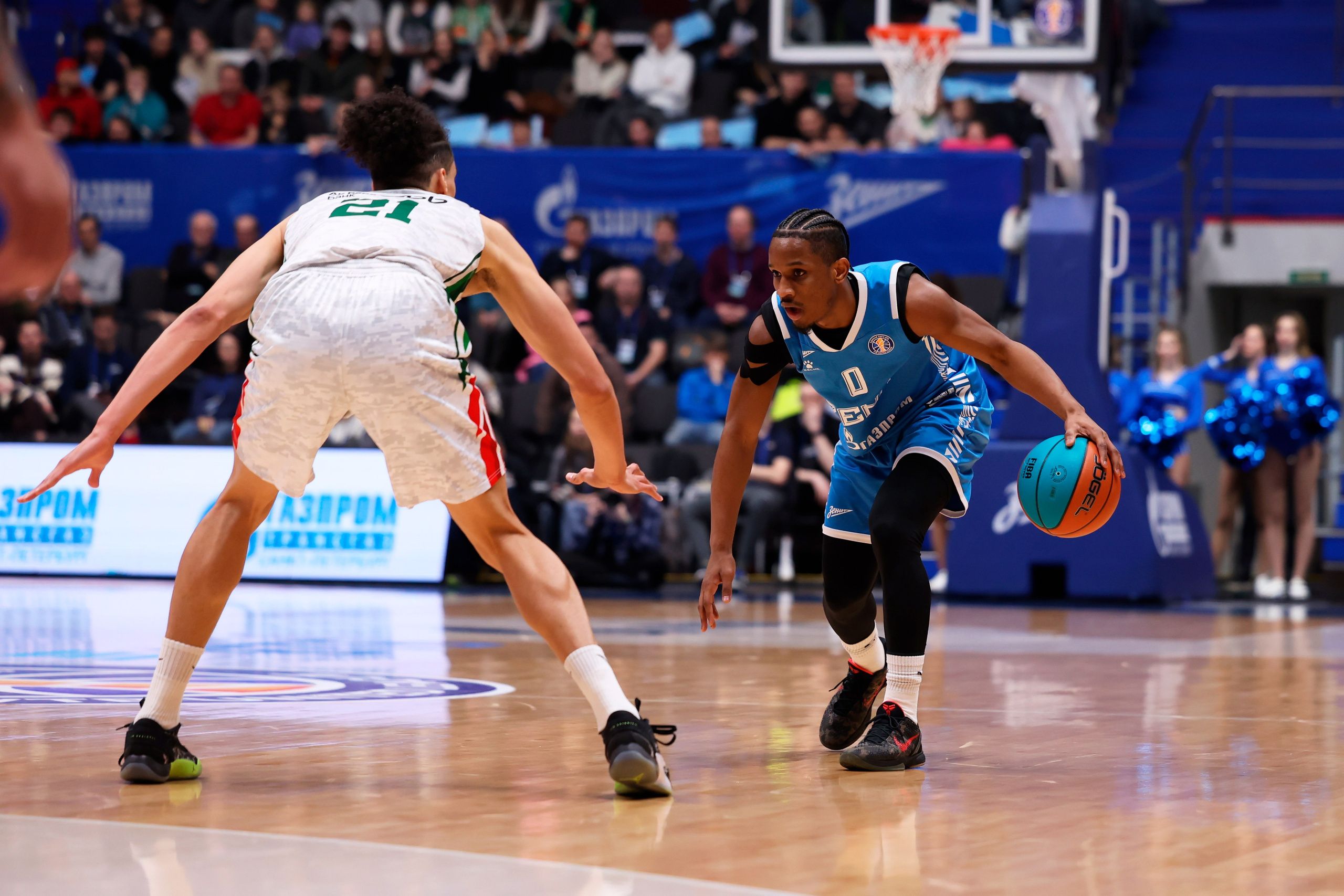 БК Зенит — БК Уникс 13.02.2025. Спортивный и репортажный фотограф Антон Тереханов