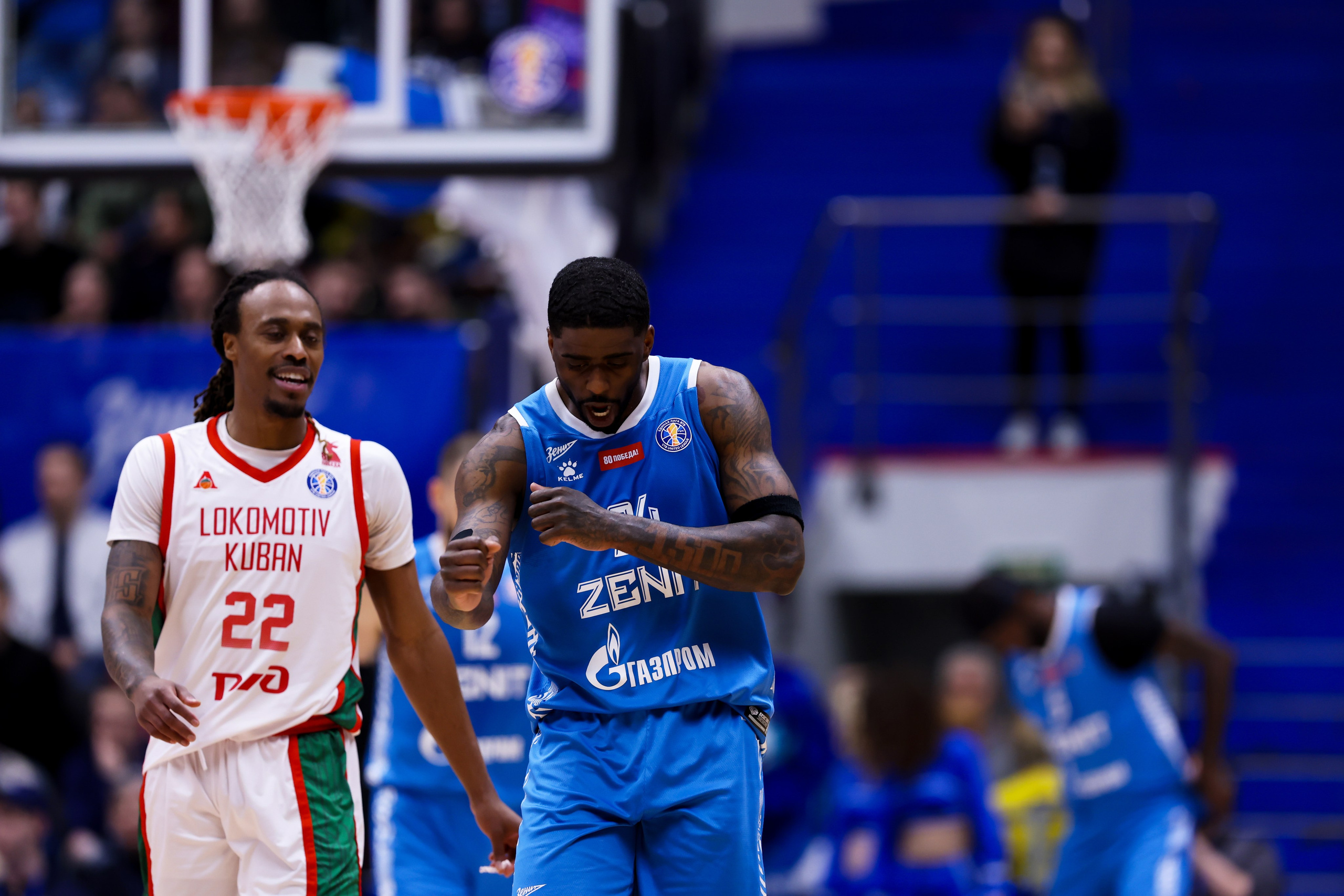 БК Зенит — БК Локомотив-Кубань 07.05.2025. Спортивный и репортажный фотограф Антон Тереханов