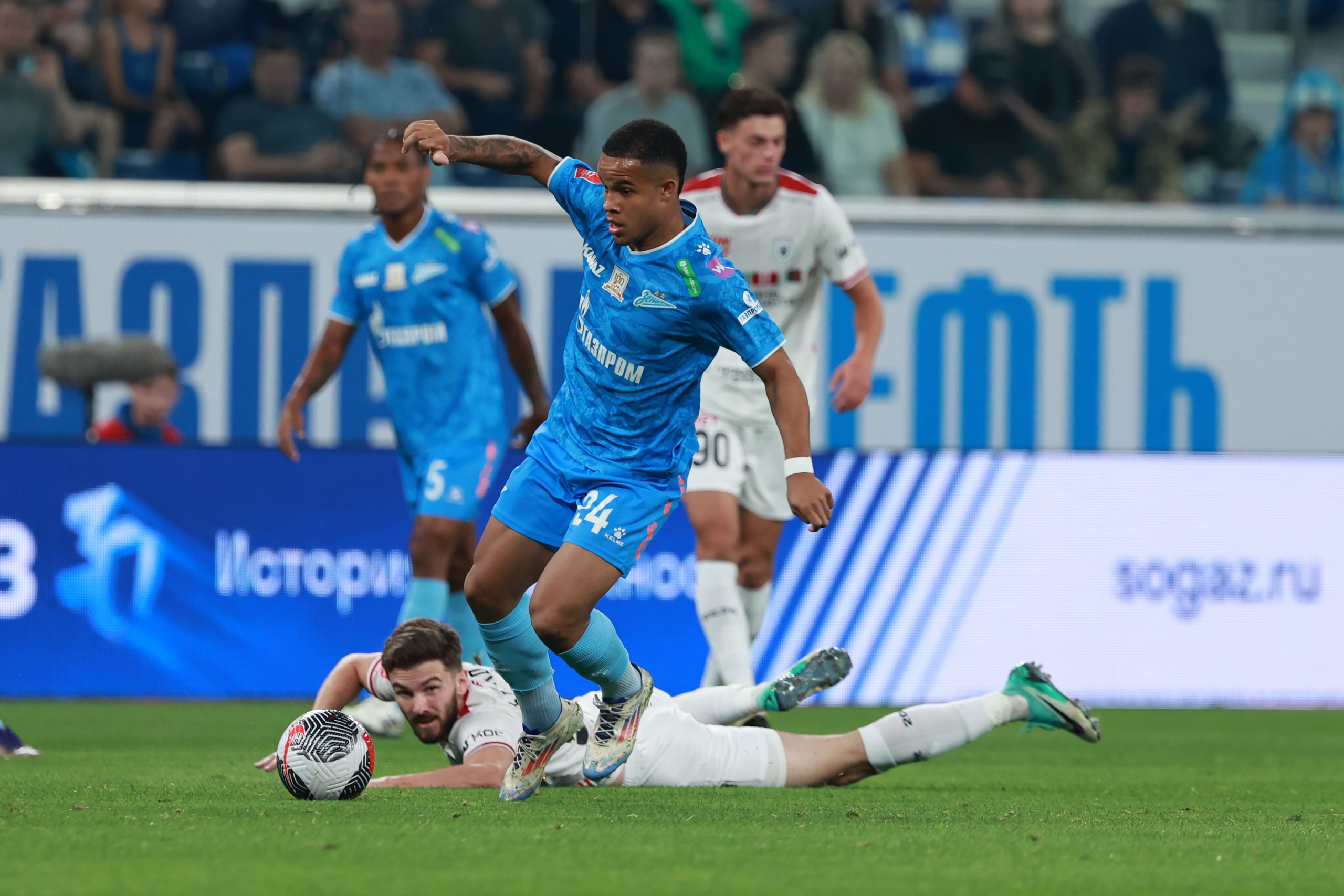 Зенит-Рубин Кубок России по футболу 2024/25 17.09.2024. Спортивный и репортажный фотограф Антон Тереханов
