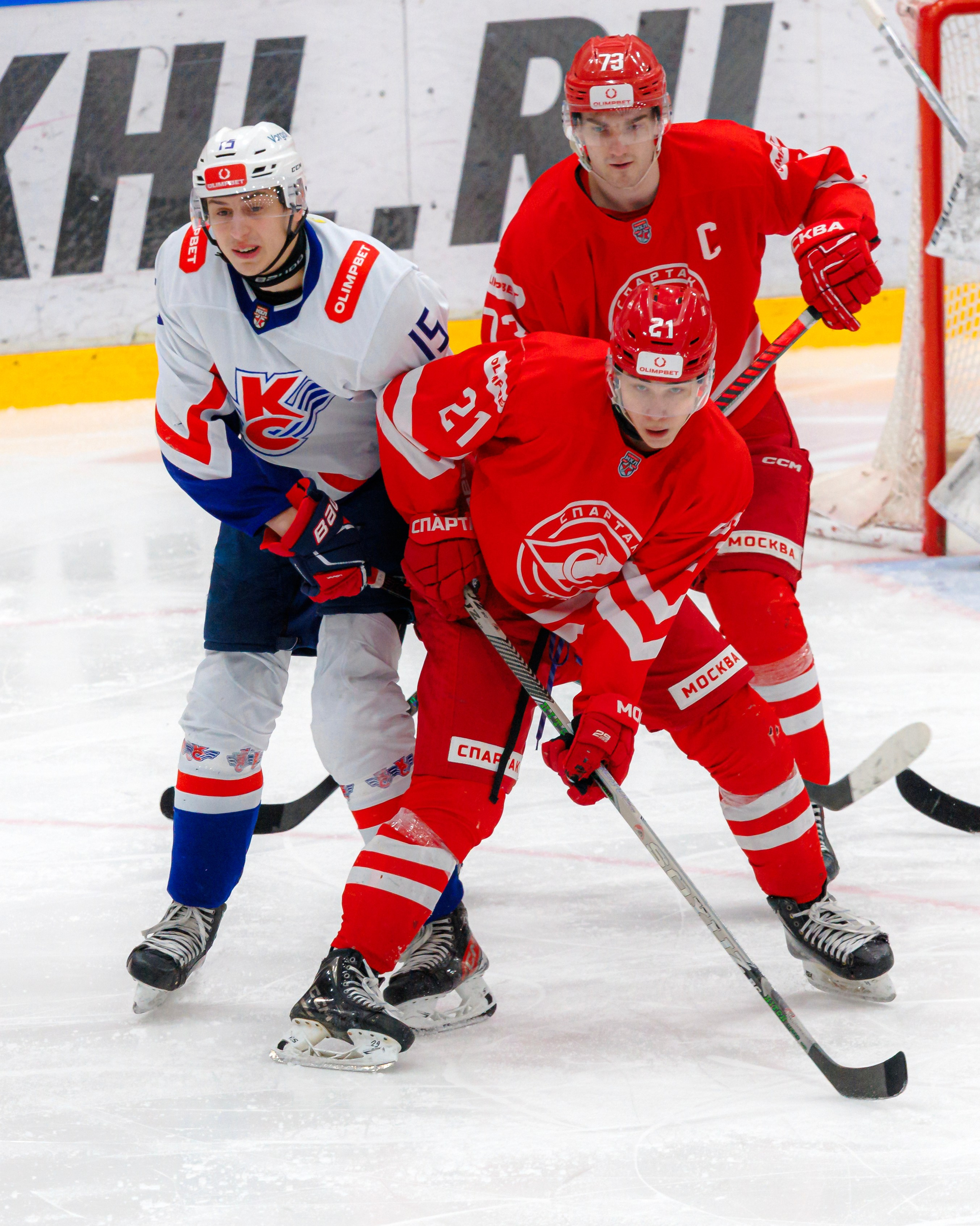 МАТЧ МХЛ. МХК СПАРТАК МАХ — ХК КРЫЛЬЯ СОВЕТОВ. Artem Zenin Photography