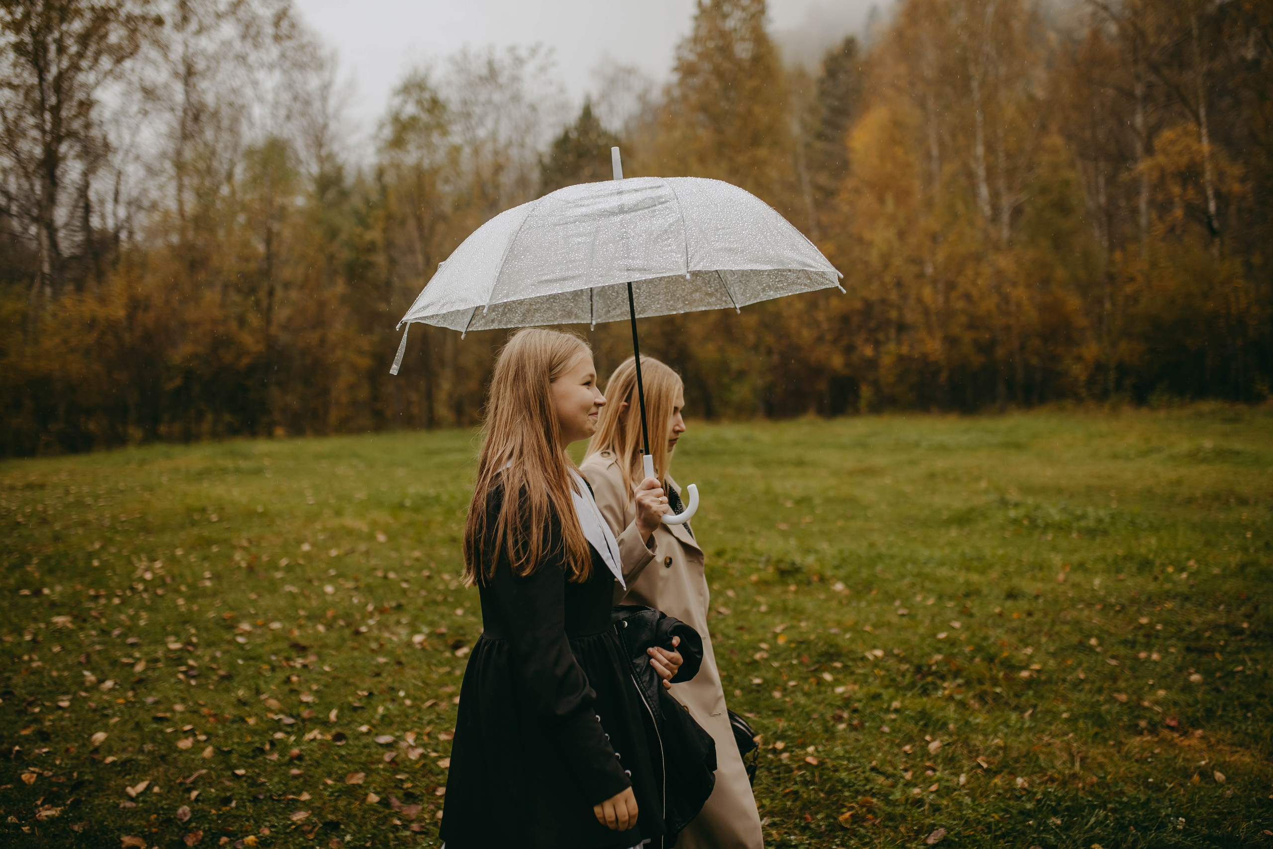 Осенняя история Саши и Дианы. Фотограф Наталья Кургина Слюдянка Иркутск