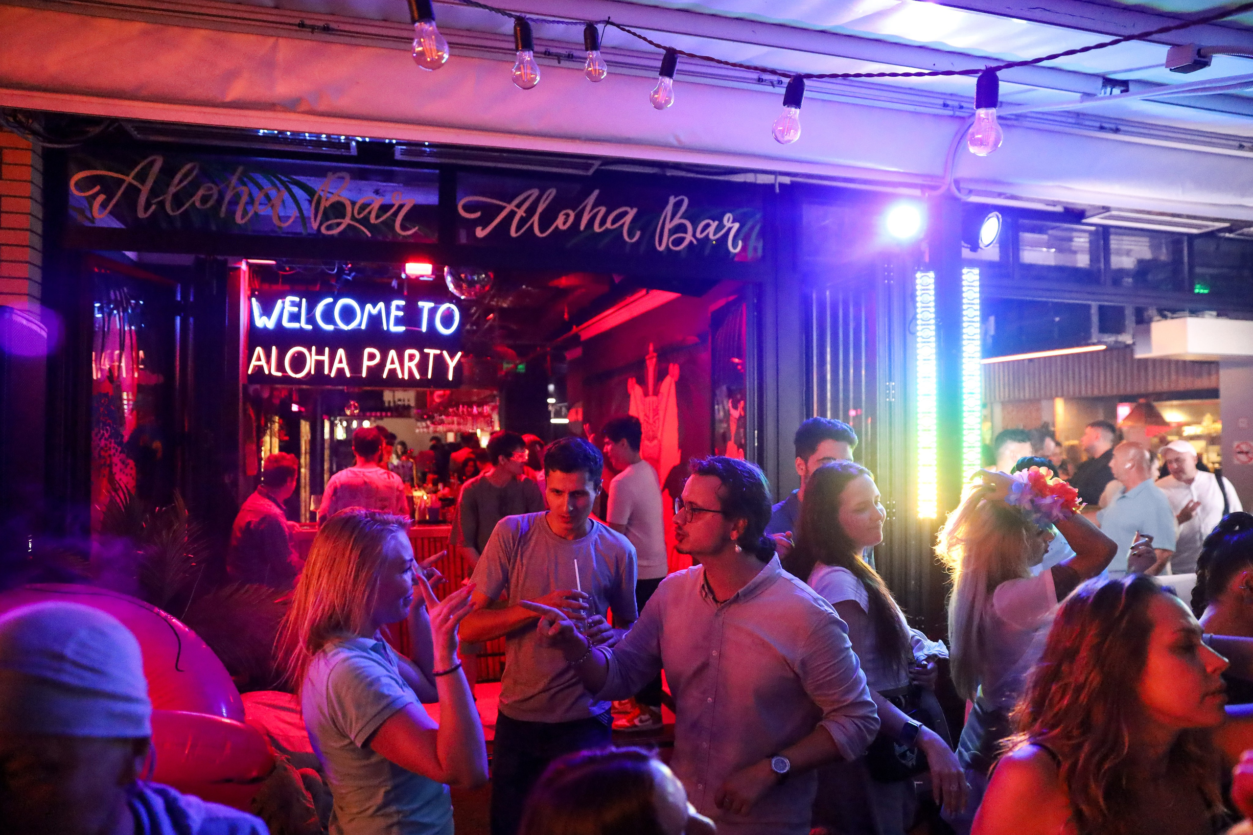 Вечеринки ALOHA BAR. Фотограф мероприятий Ирина Каширина