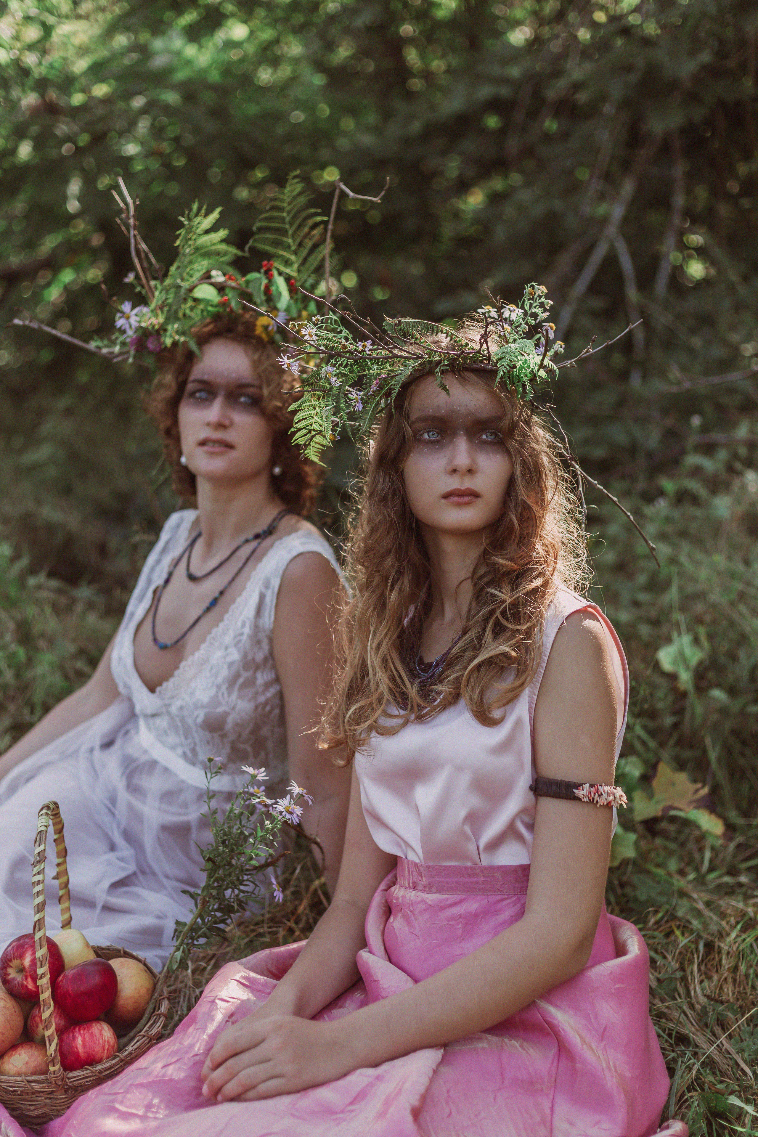 Лесные нимфы Лиля и Софи. Фотограф во Владивостоке Ирина Фротер