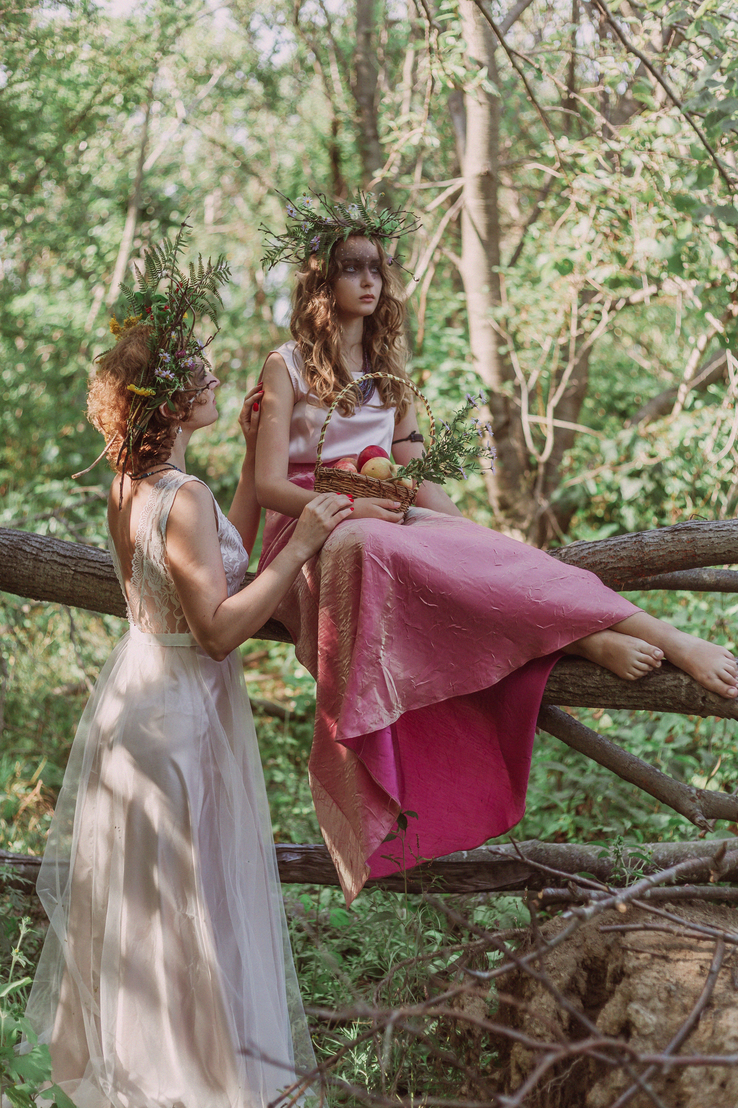 Лесные нимфы Лиля и Софи. Фотограф во Владивостоке Ирина Фротер