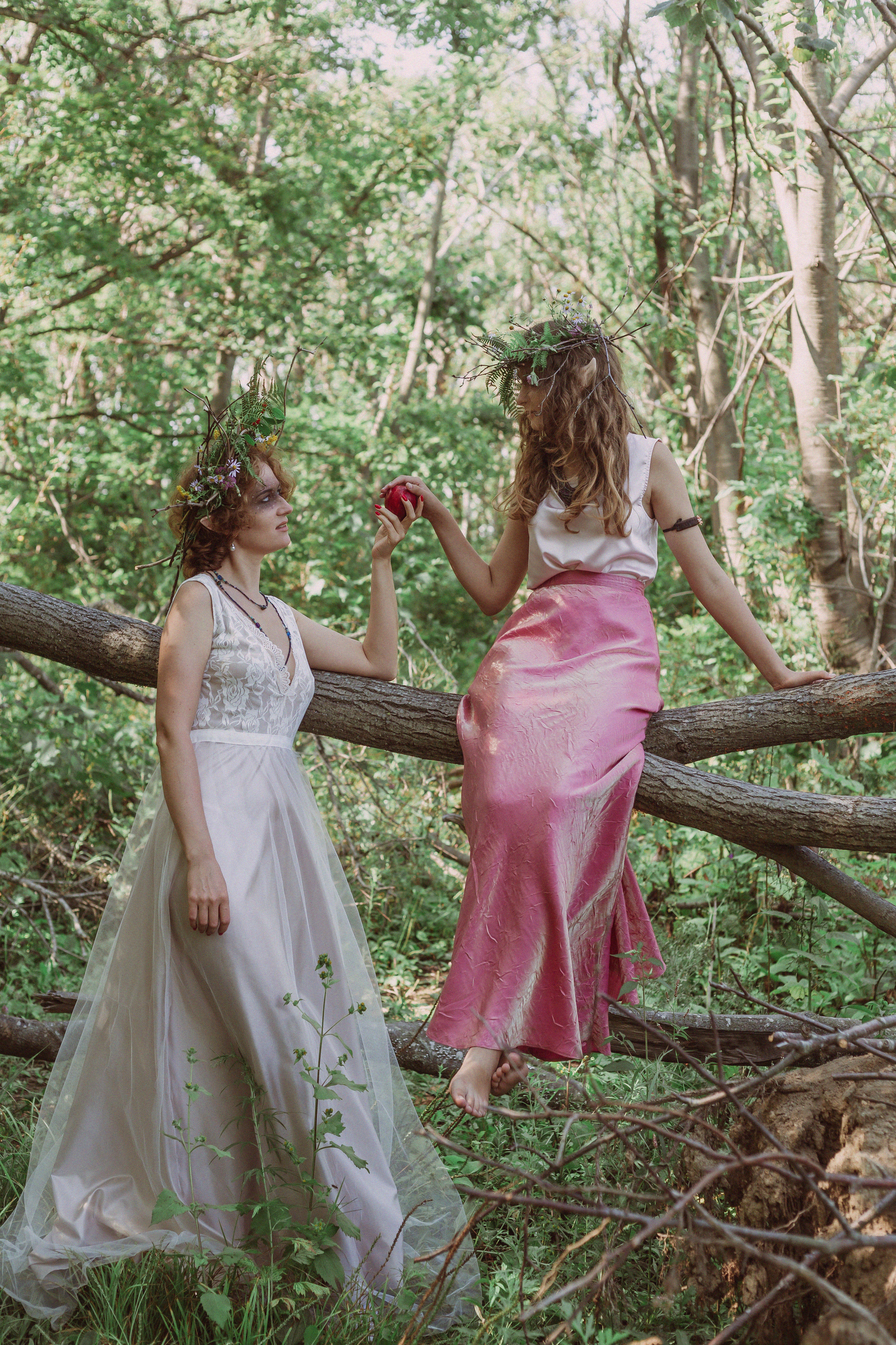 Лесные нимфы Лиля и Софи. Фотограф во Владивостоке Ирина Фротер