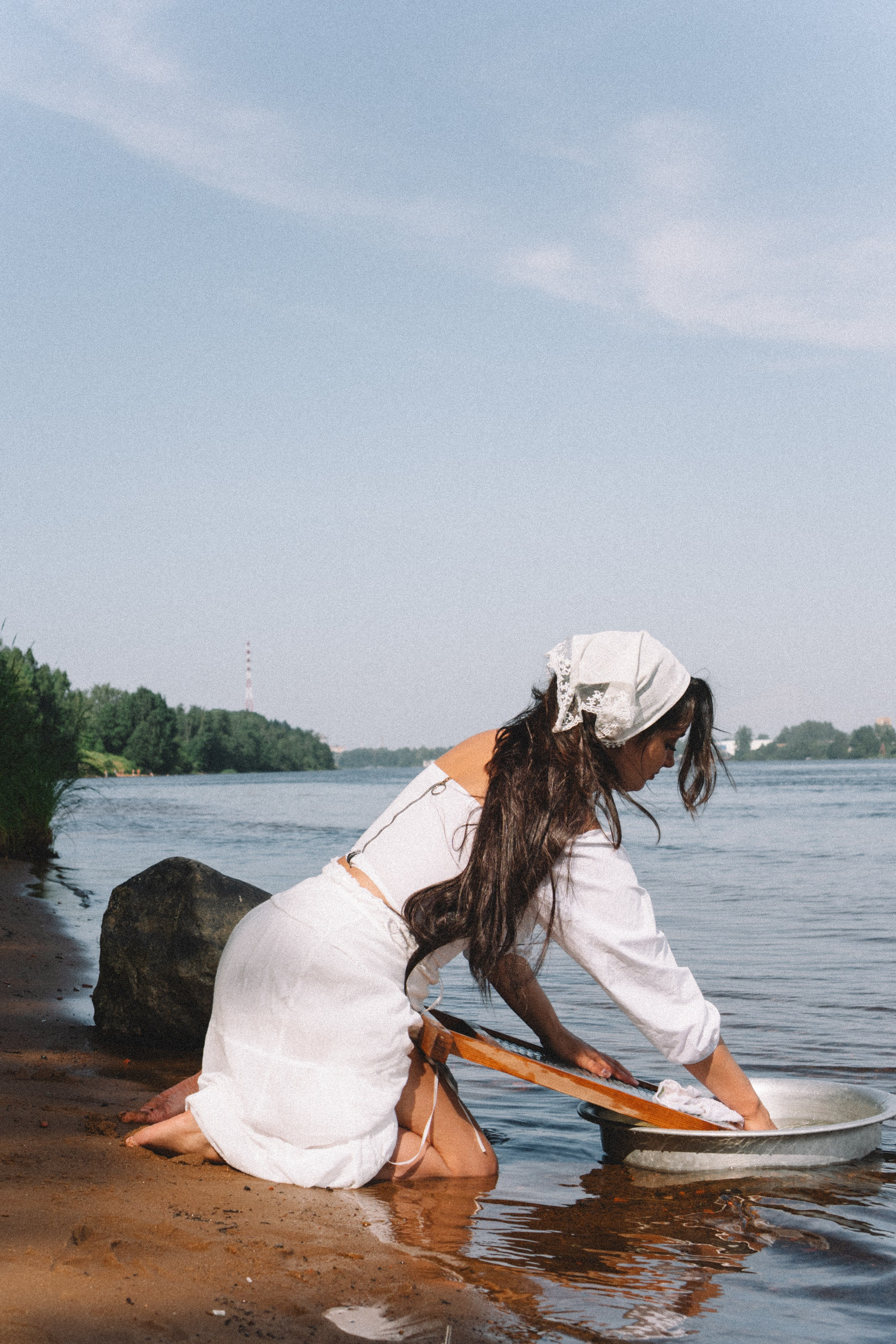 СТИРКА НА РЕКЕ. Профессиональный фотограф, Санкт-Петербург — Виктория Богомолова