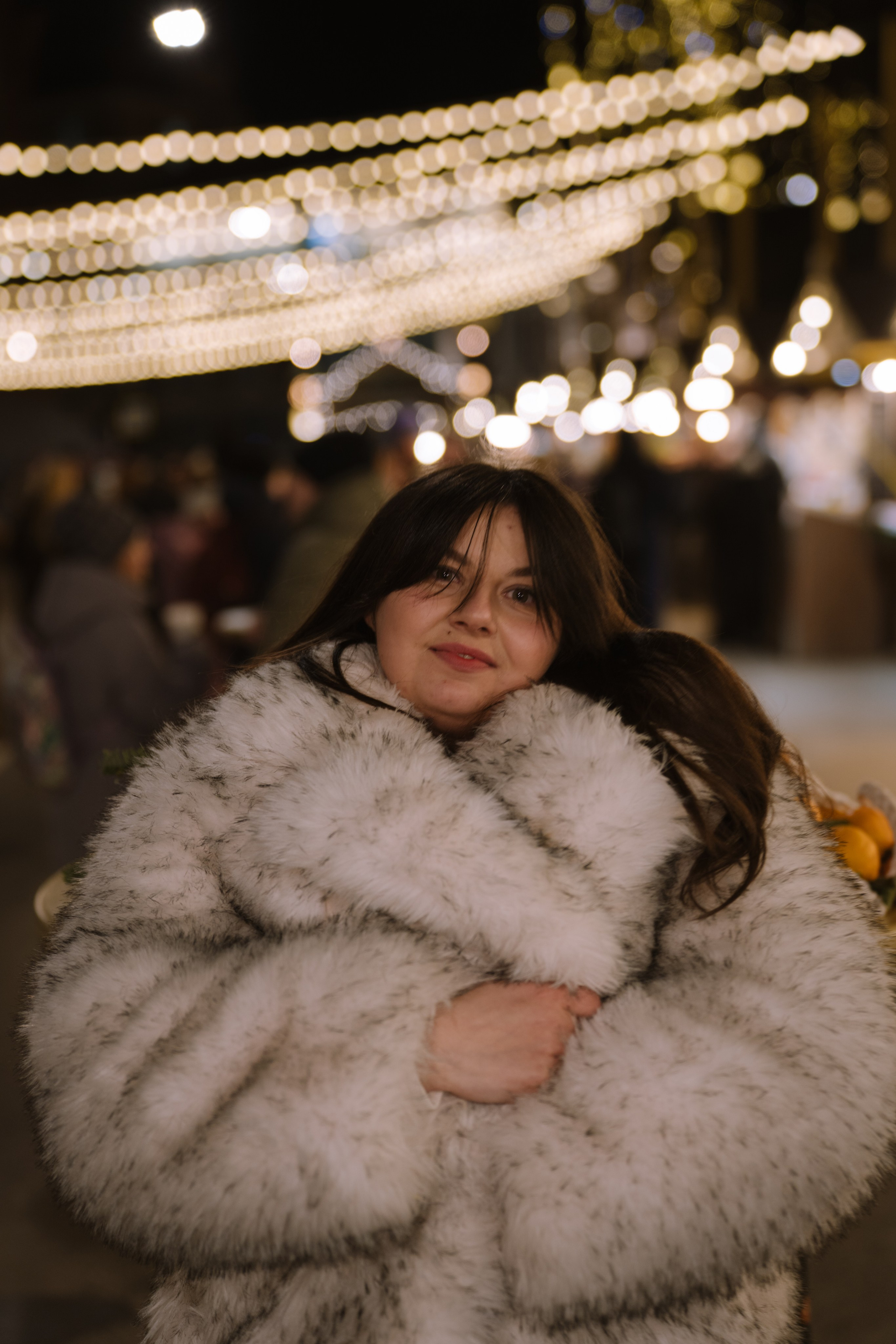 ПРОГУЛКА НА МАНЕЖНОЙ ПЛОЩАДИ ДЛЯ ДЕВУШКИ ПЕРЕД НОВЫМ ГОДОМ (НОВОГОДНЯЯ ФОТОСЕССИИЯ НА МАНЕЖНОЙ ПЛОЩАДИ). Профессиональный фотограф, Санкт-Петербург — Виктория Богомолова