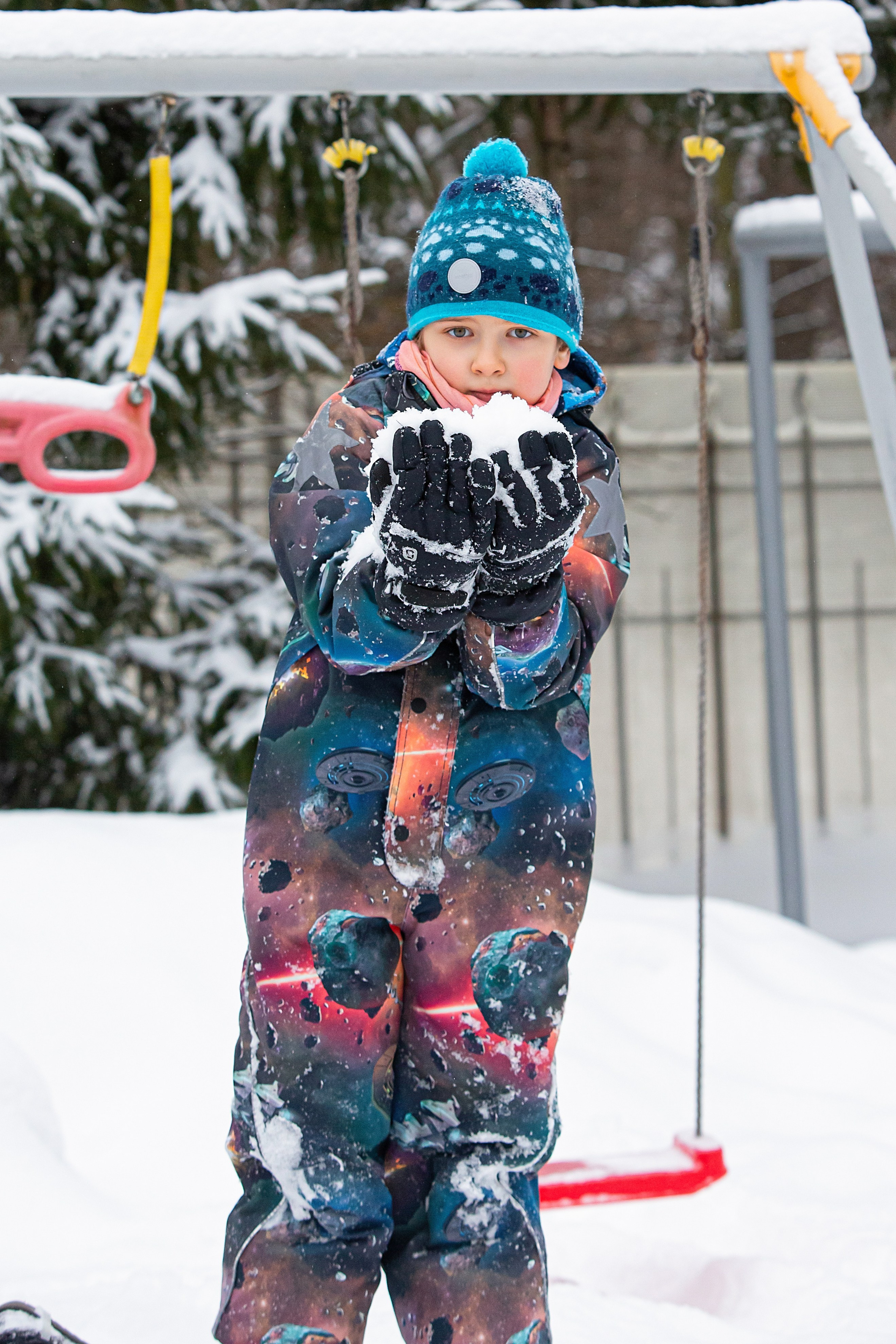 Зима в детском саду. Свадебный, семейный, детский фотограф в Санкт-Петербурге