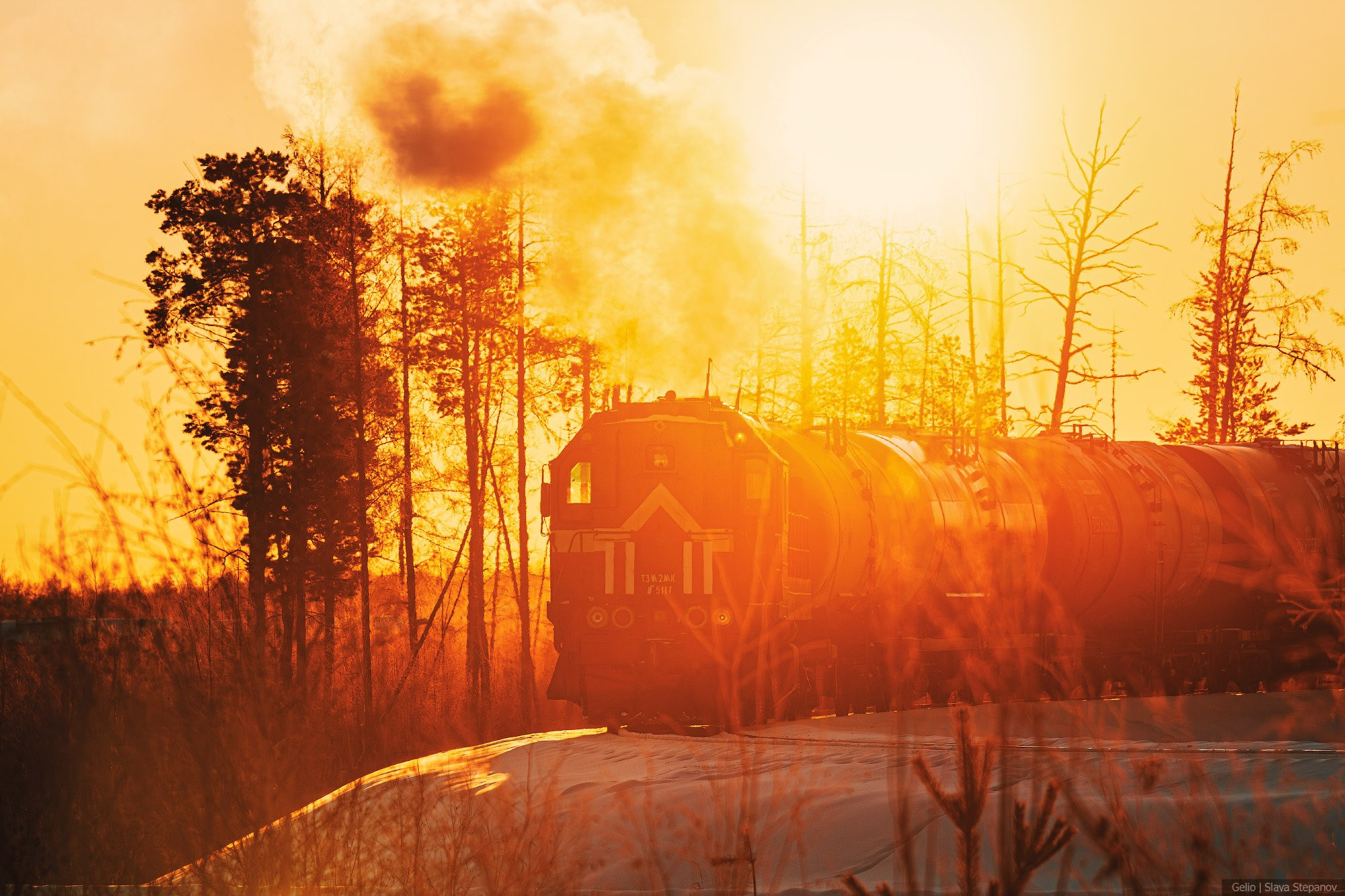 Железная дорога. Фотограф Слава Степанов, Gelio