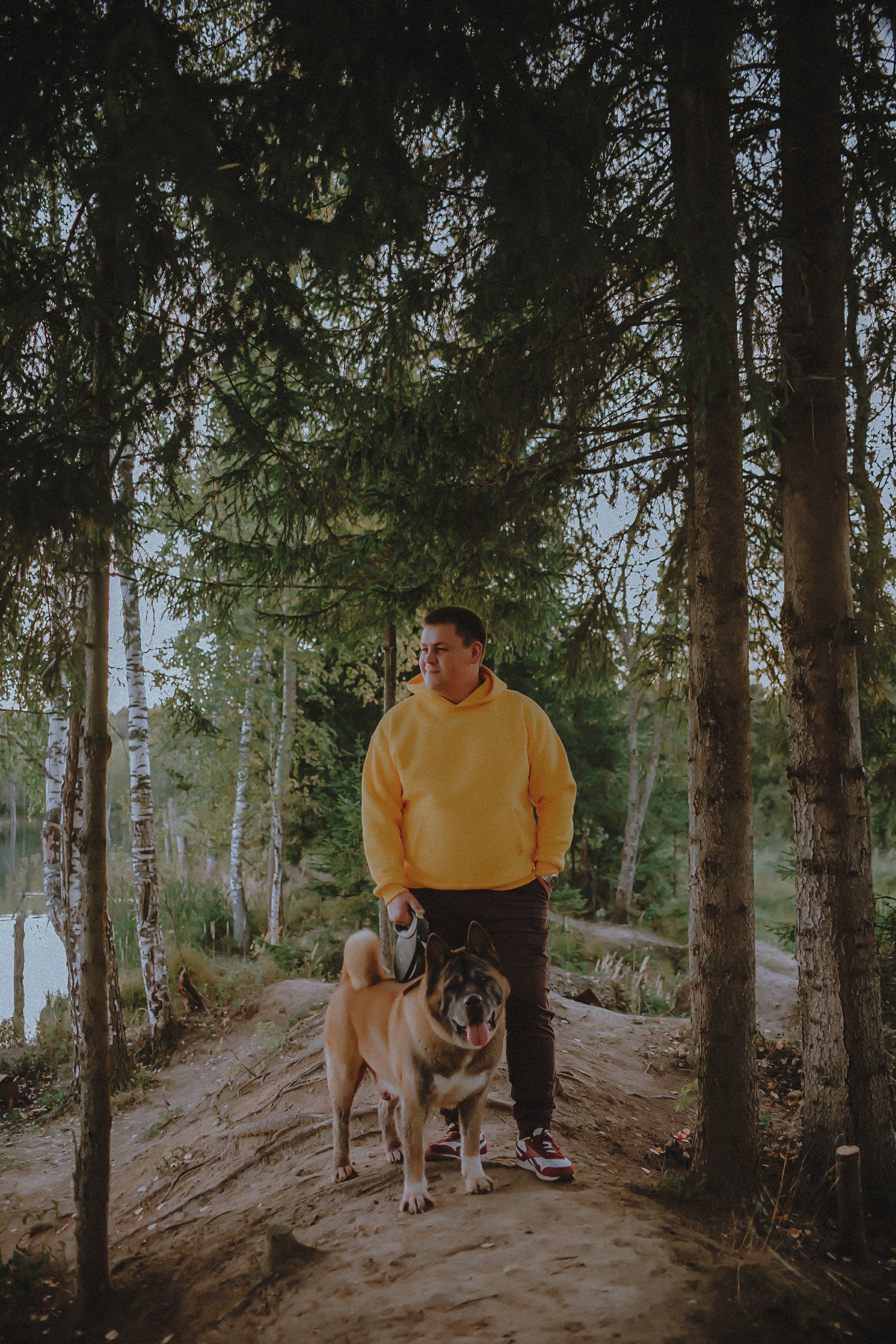 Озеро в лесу. Свадебный и семейный фотограф в Москве Сажина Кристина КиМ. Свадебный оператор в Москве Сажин Максим