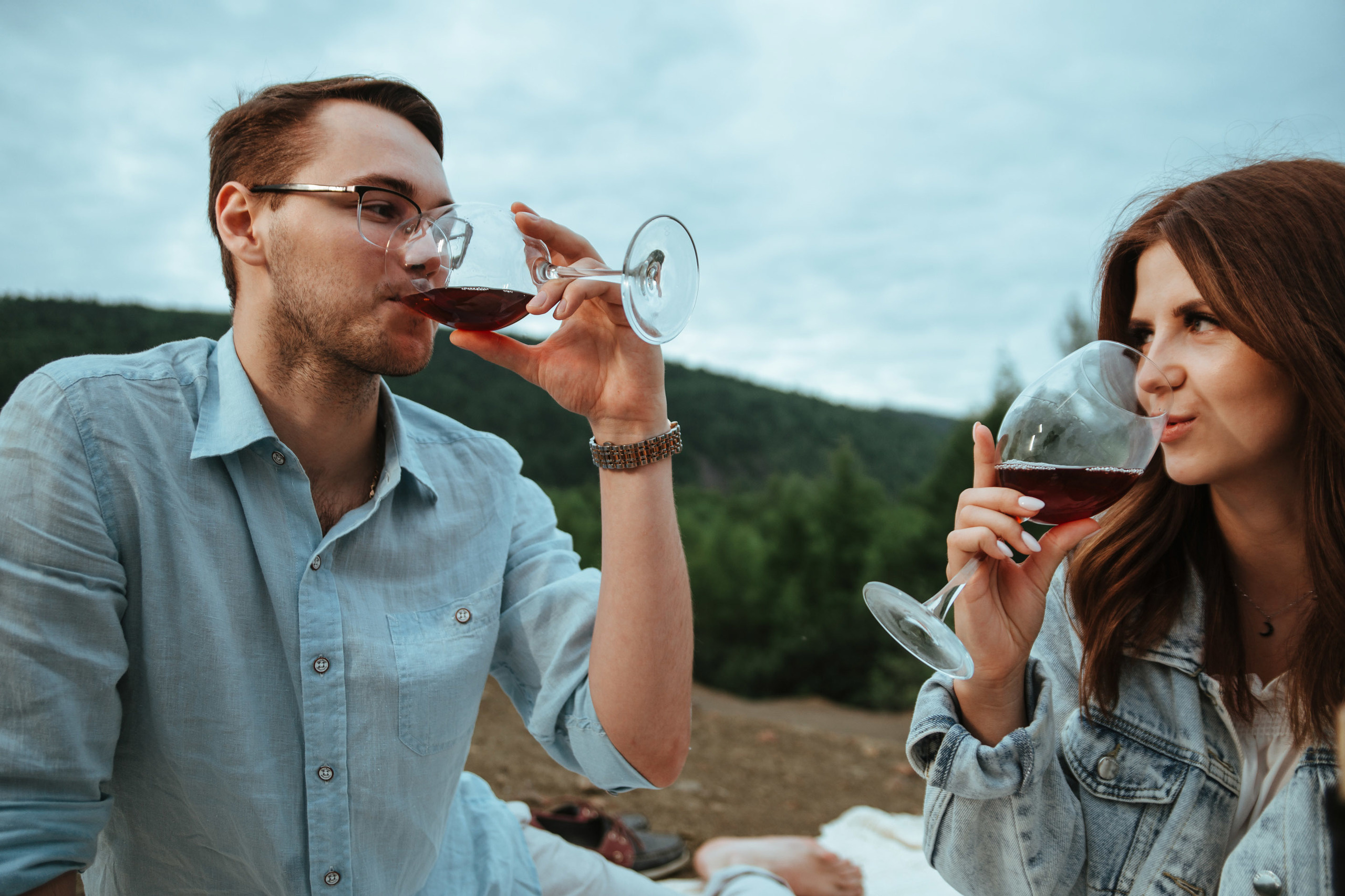 Ilia & Anna — Engagement. Wedding & portrait photographer Sergey Lazarenko