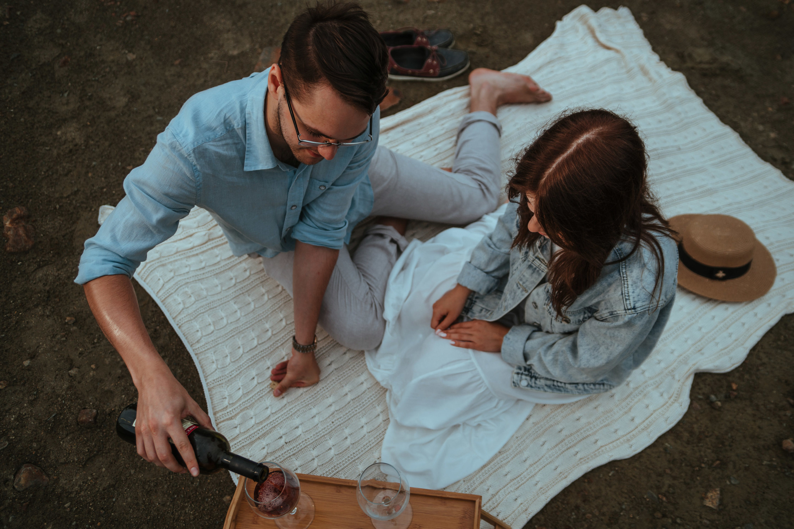 Ilia & Anna — Engagement. Wedding & portrait photographer Sergey Lazarenko