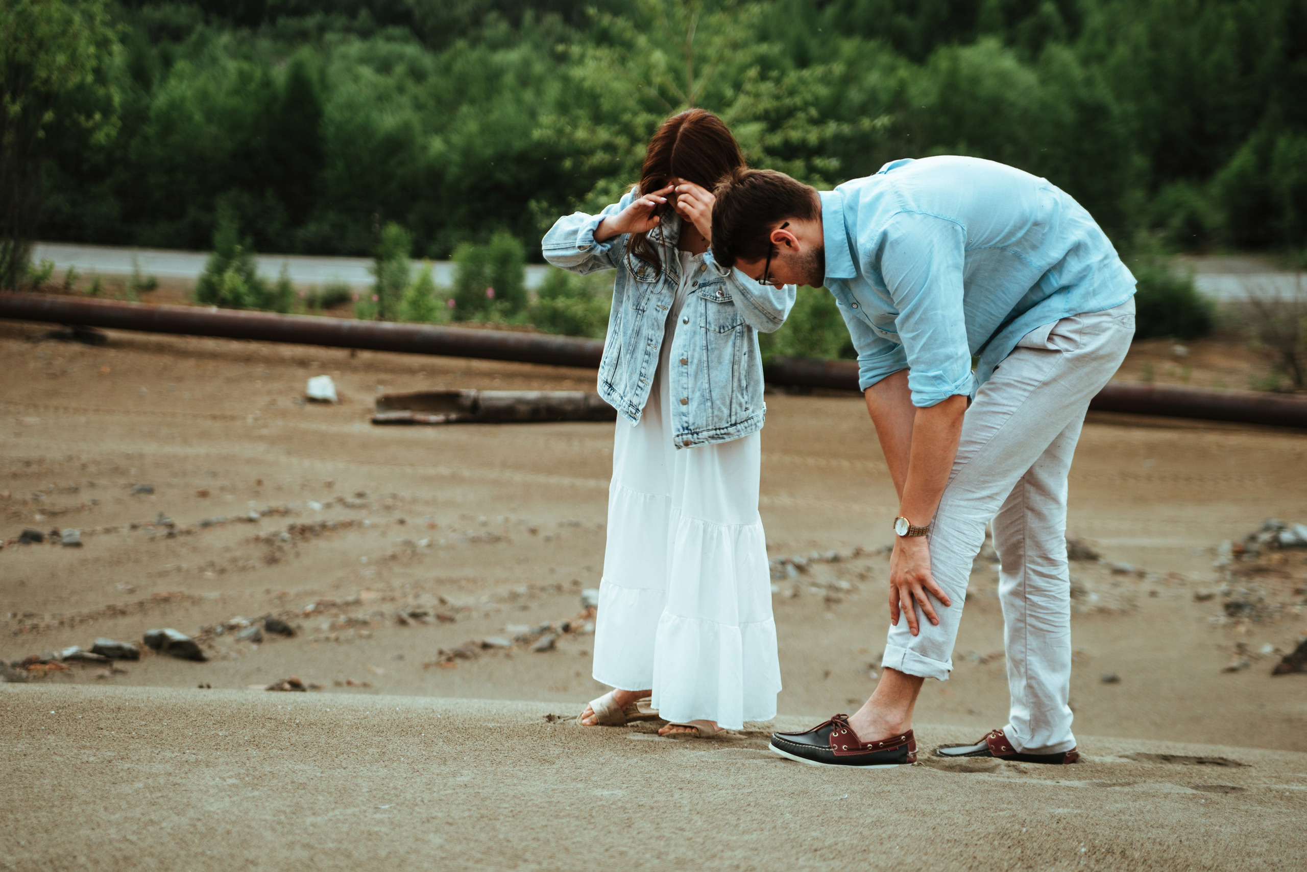 Ilia & Anna — Engagement. Wedding & portrait photographer Sergey Lazarenko