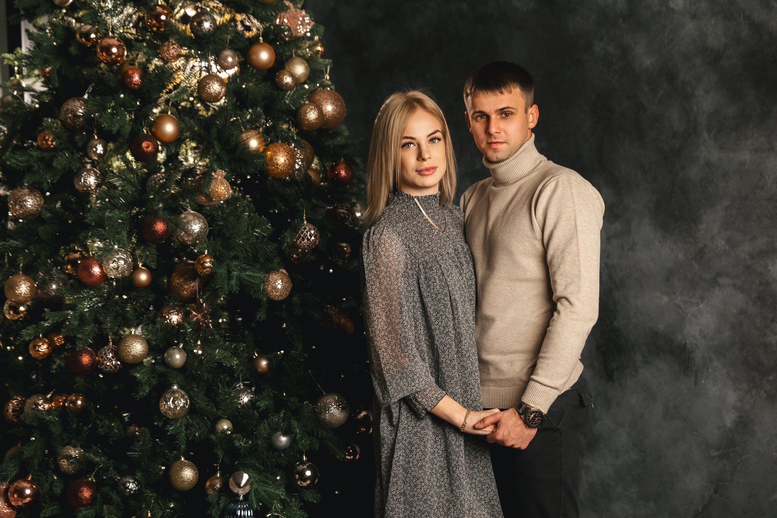 Семейная новогодняя фотосессия в Хабаровске. Свадебный фотограф в Хабаровске