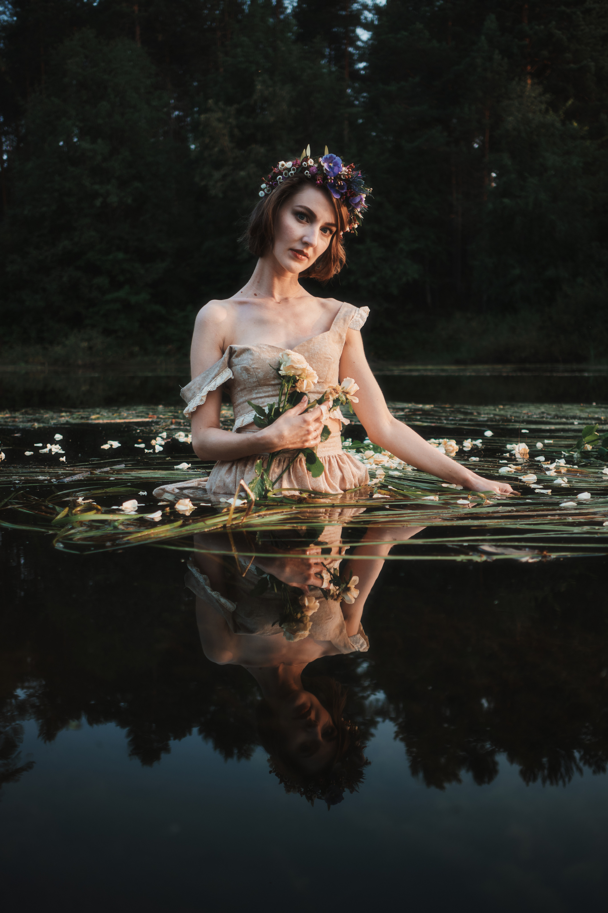 Контент съёмка для цветочного магазина Les Fleurs du Mal. Andrew Sozonov visual artist