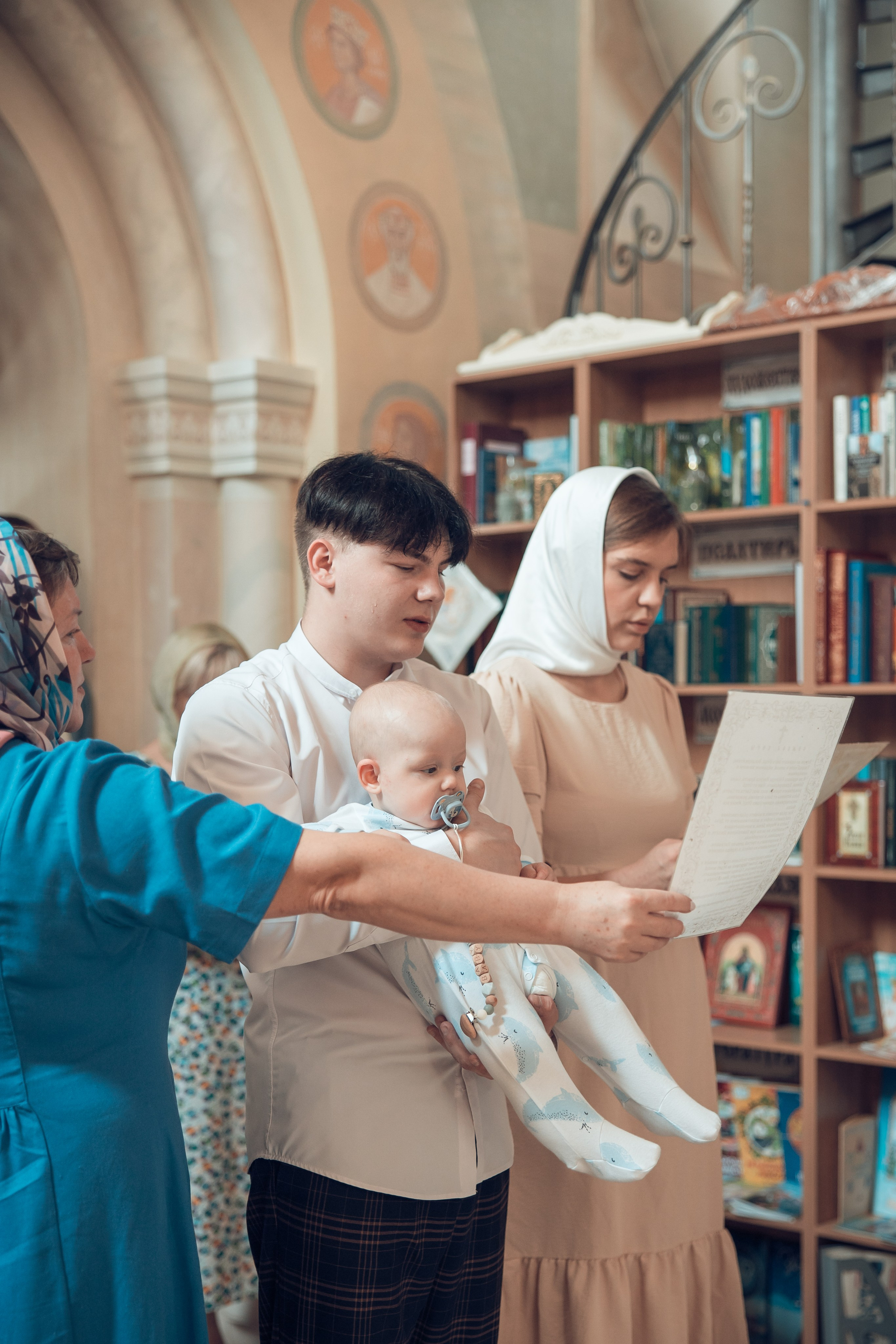 крещение в храме Всецарица, крещение у Павла Конькова