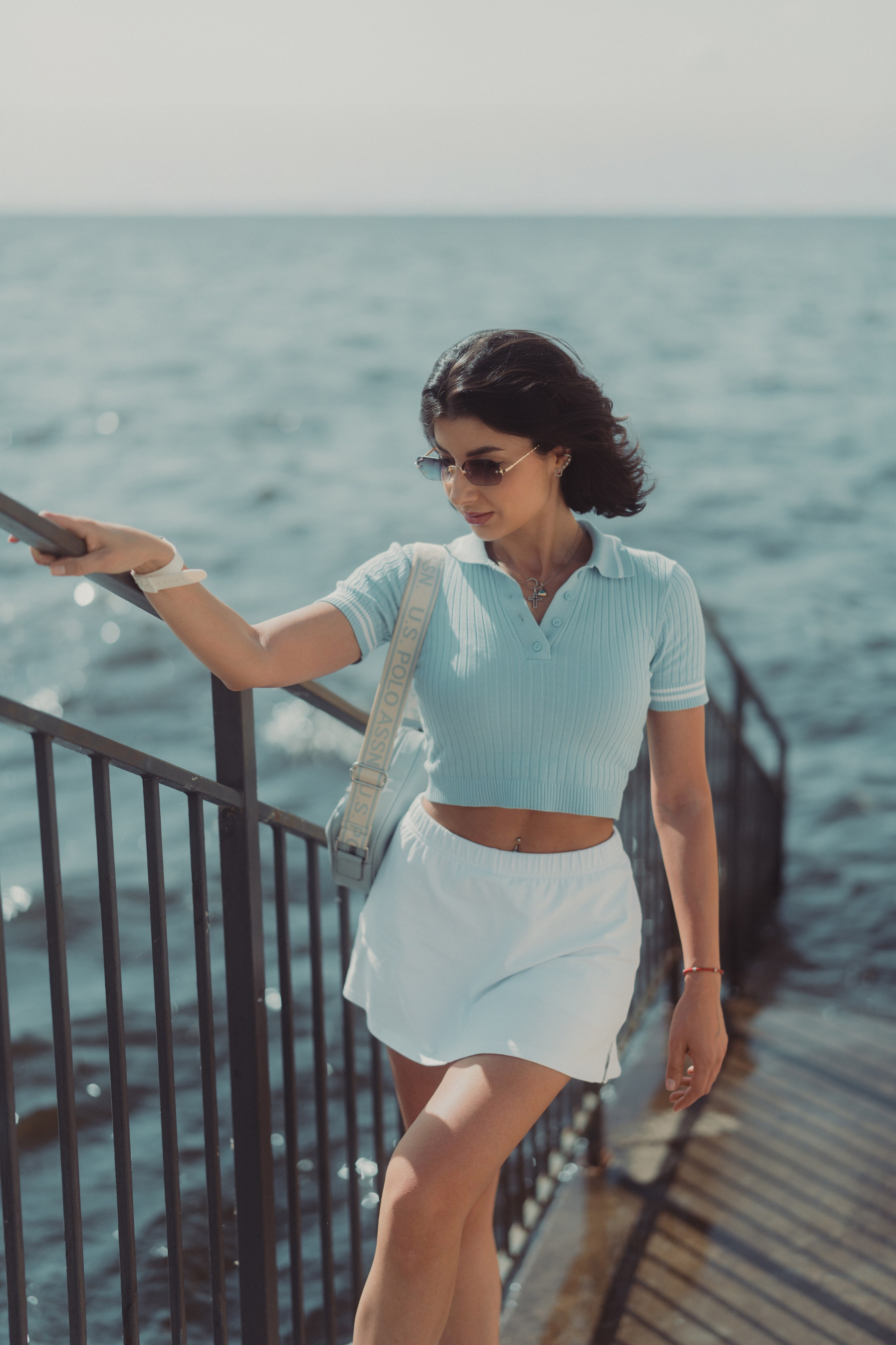 Уличная фотосессия с&nbsp;Яной на&nbsp;берегу Волги около ЖК&nbsp;Ричмонд