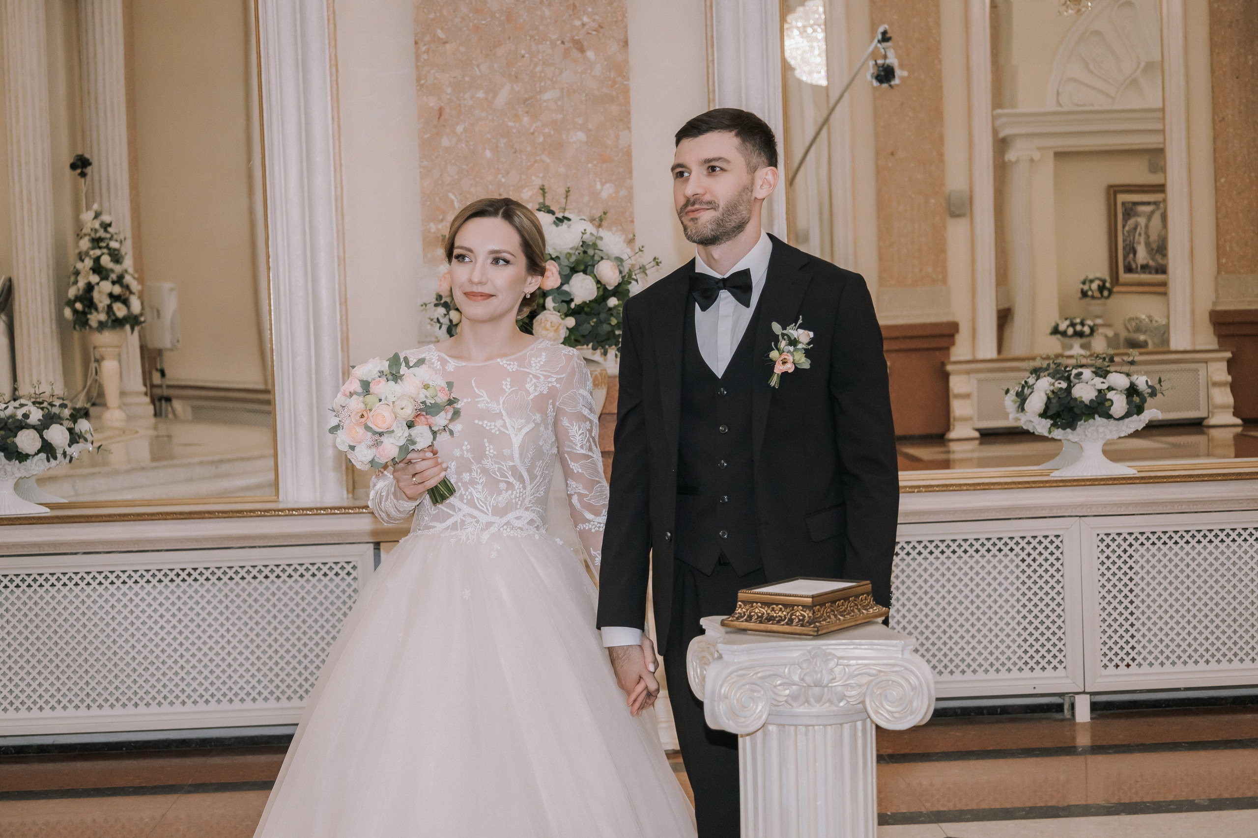 Свадебный день. Дарья и Джем. Свадебная фотография. Арина Рубах