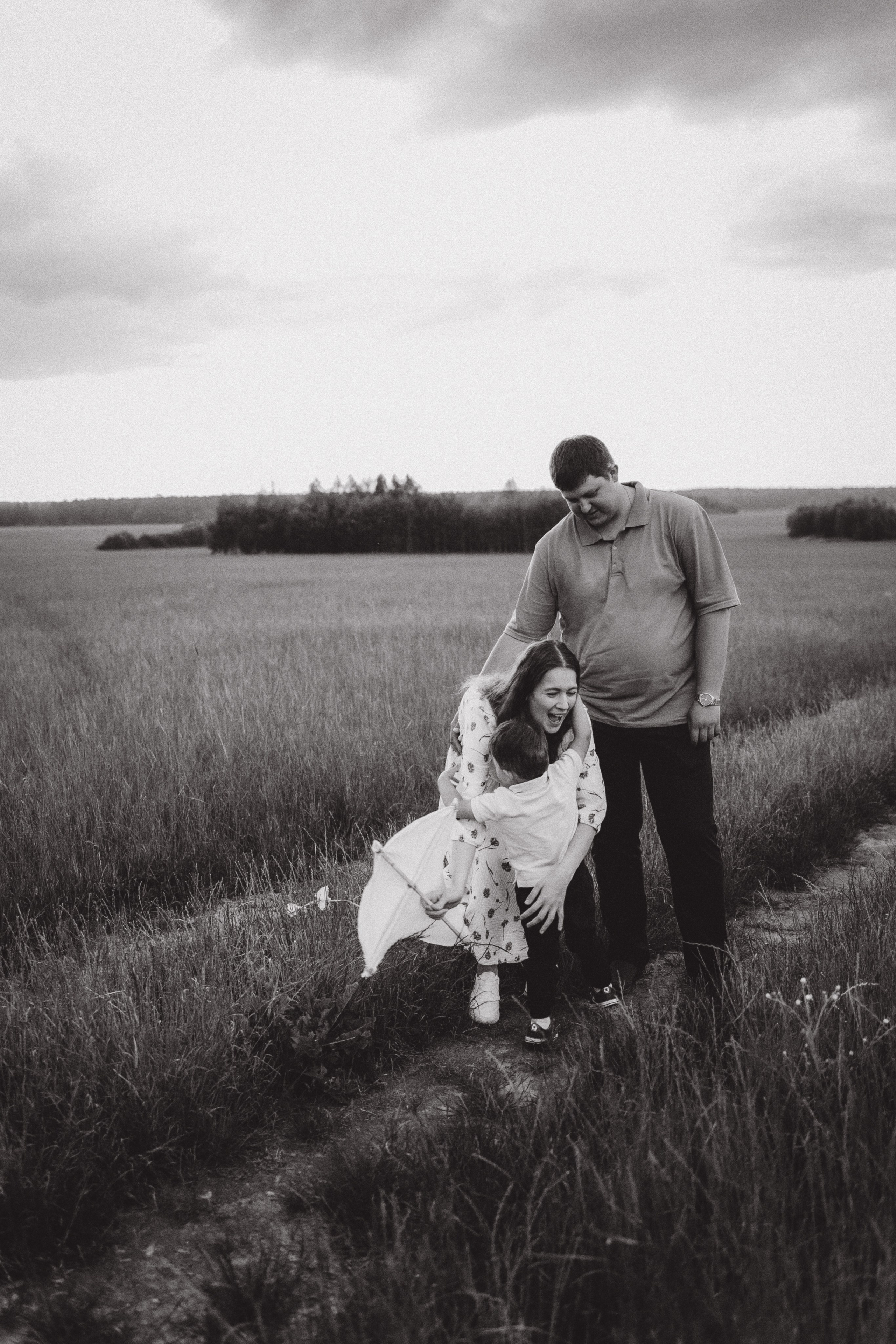 Ксюша, Вадим и Кирюша. Фотограф Елена Рябцева