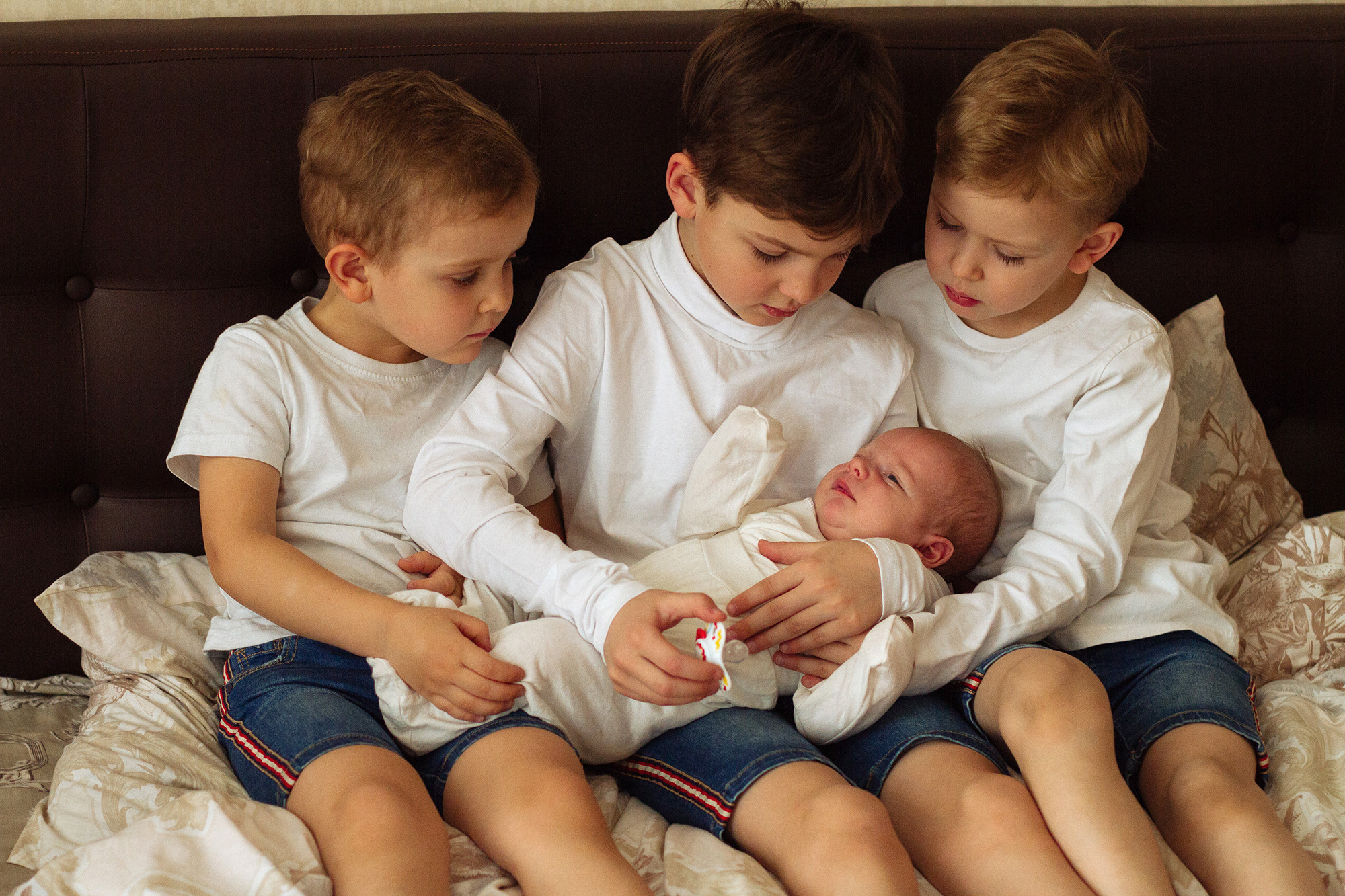 Семейные фотосессии дома. Семейный лайфстайл фотограф в Санкт-Петербурге Мария Шумилина