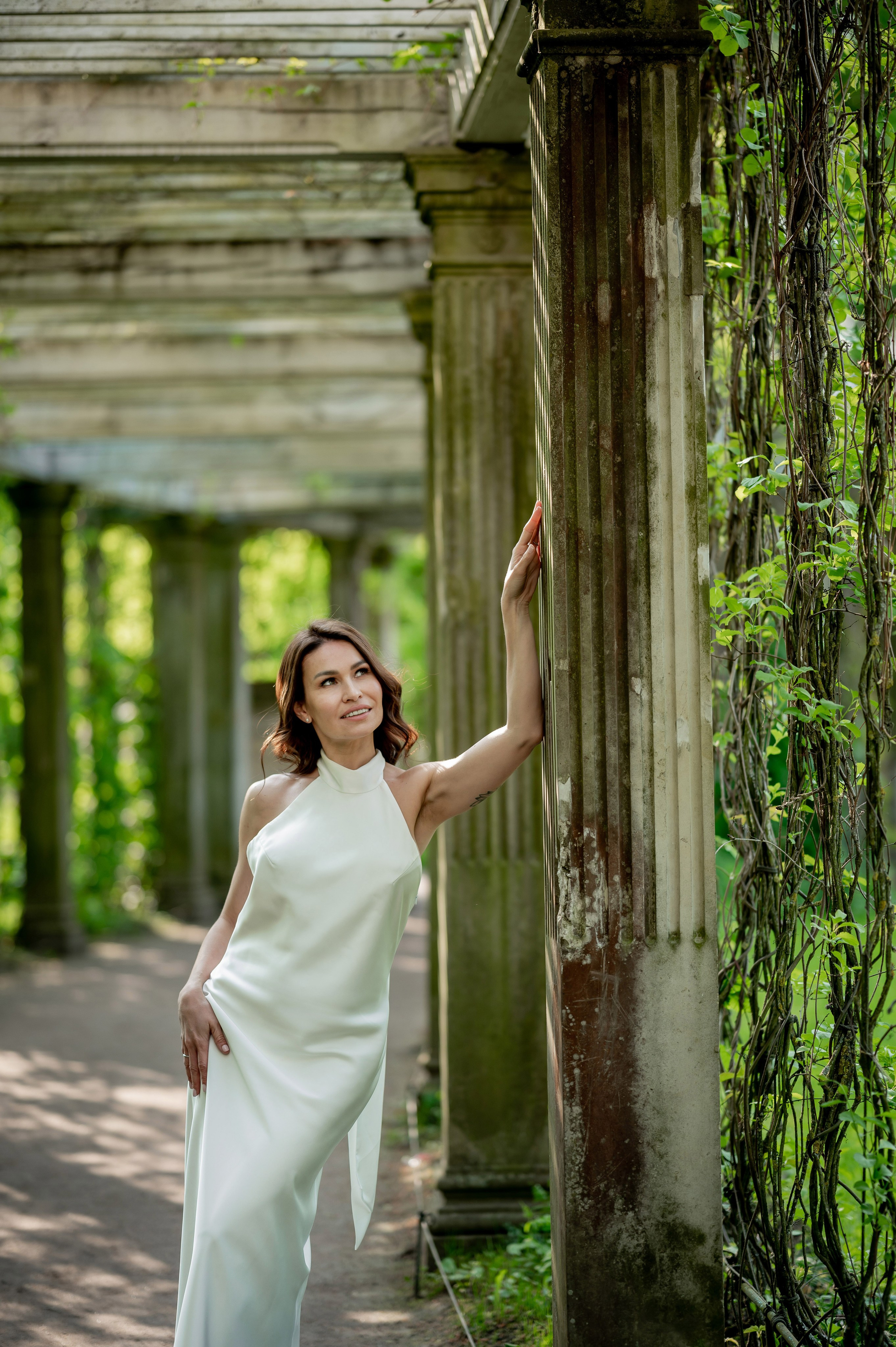 Алина и Алексей (прогулка на кабриолете, Академия Художеств, Екатерининский парк в Пушкине). Портретный, семейный и свадебный фотограф в Санкт-Петербурге и в Пушкине Ширяев Денис