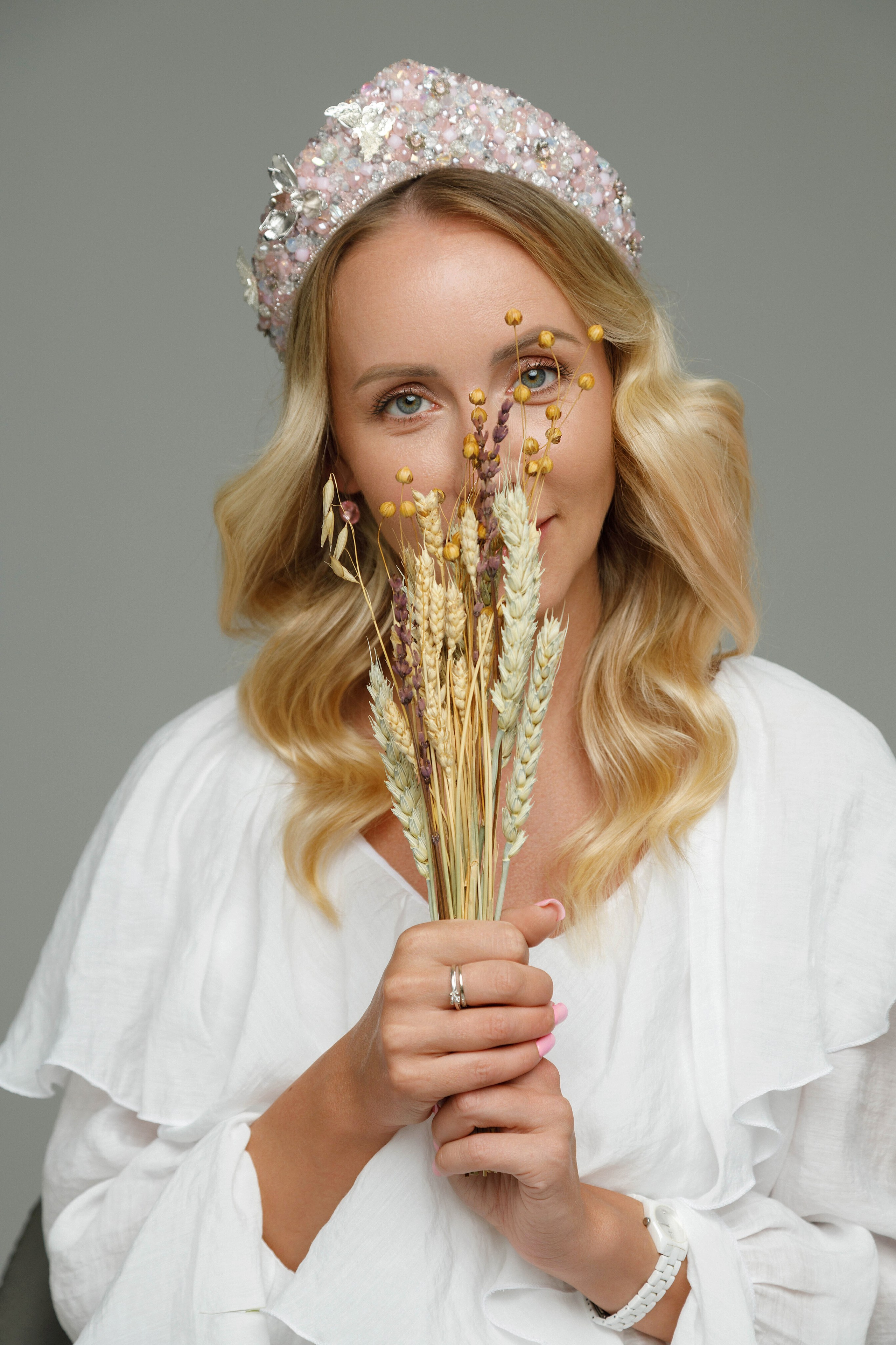 Кокошники «Патриотка». Фотограф Ксения Третьякова, Санкт-Петербург