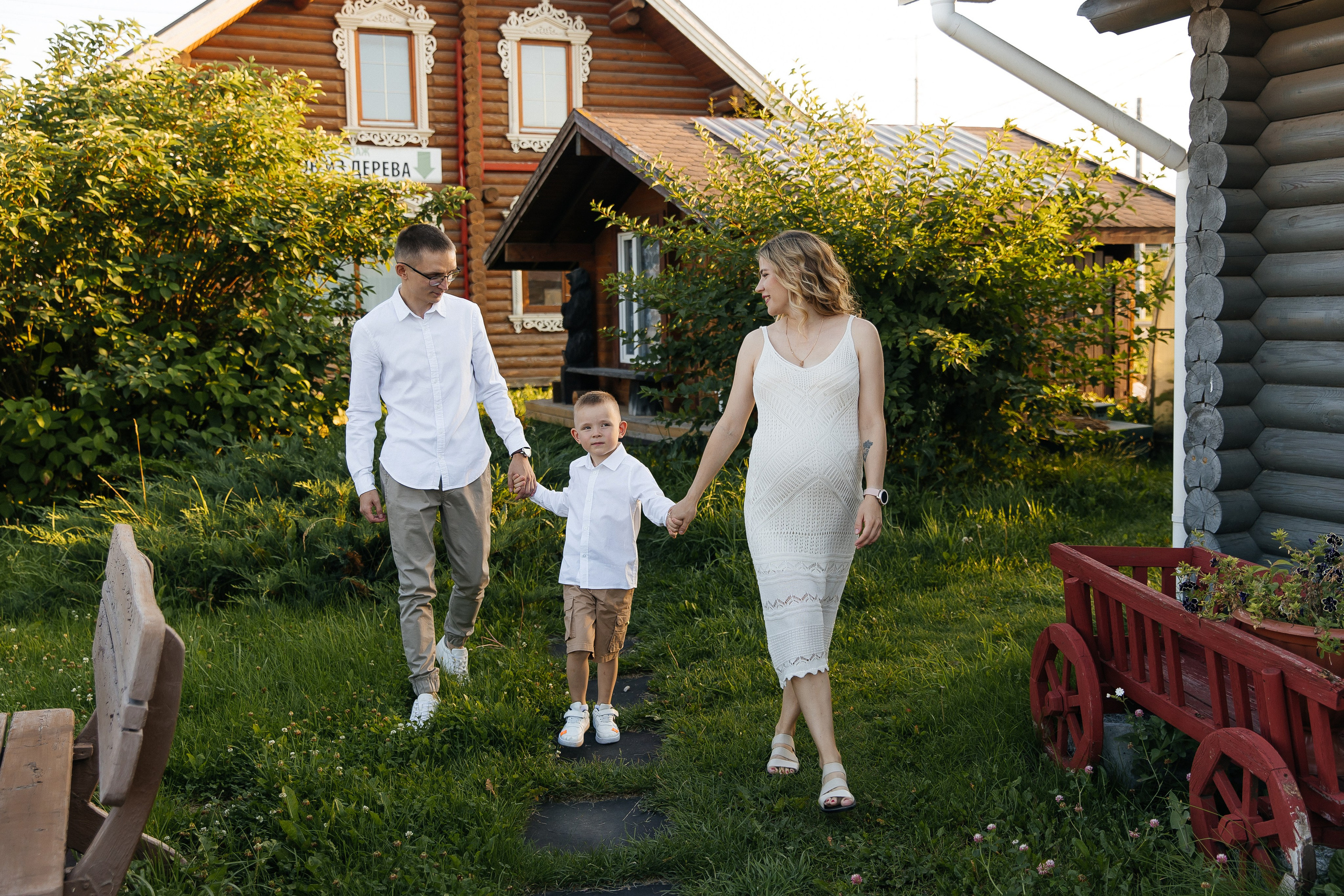 Игорь, Марина и Арсений. Свадебный и семейный фотограф в Вологде Екатерина Назарина