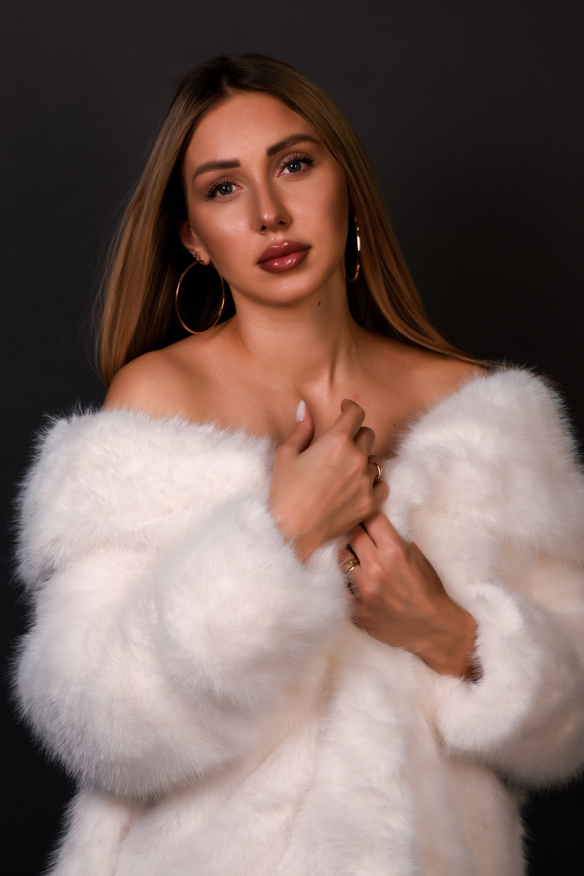 Портретная съемка в студии