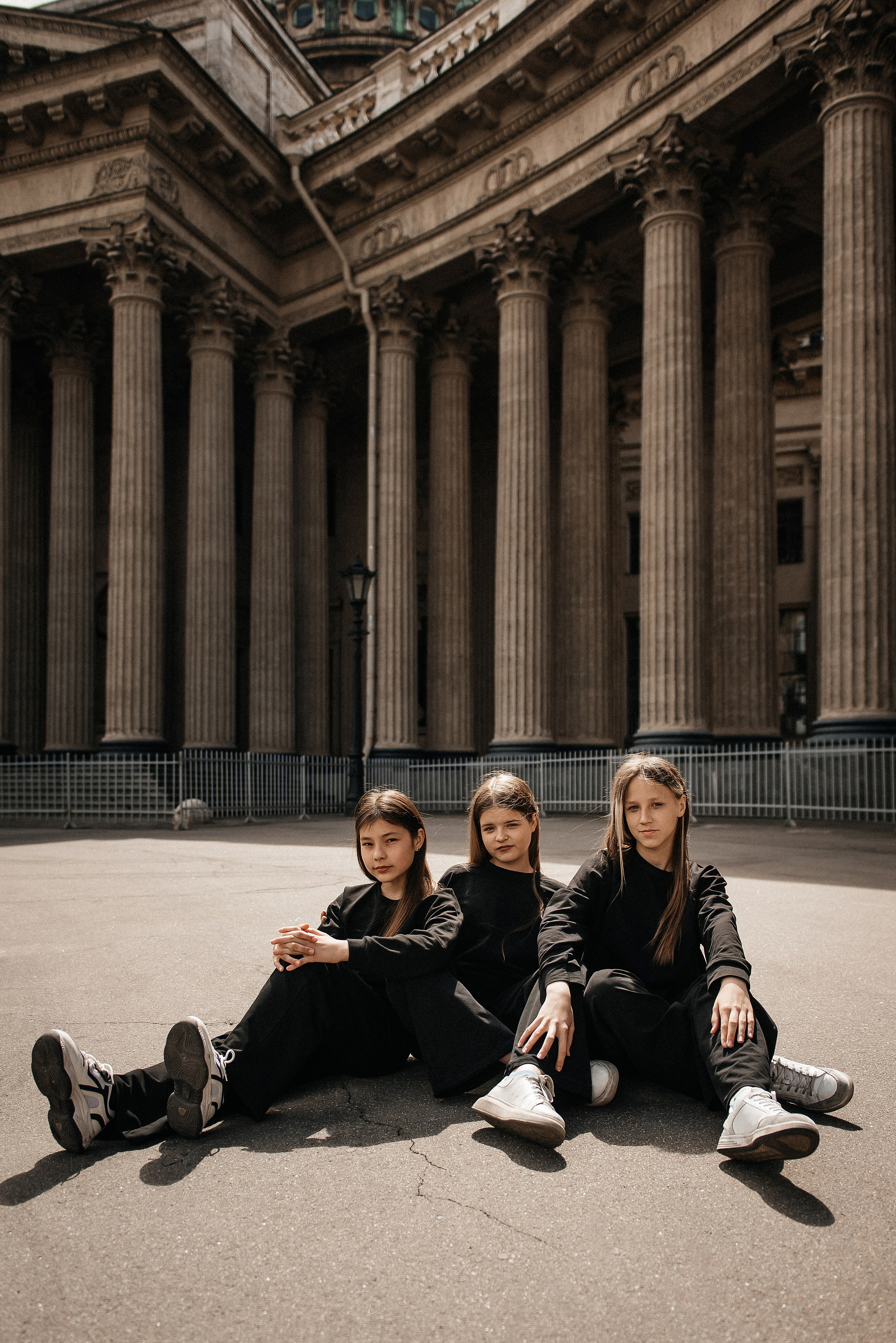 контент фотосъёмка для студии танца у Казанского собора