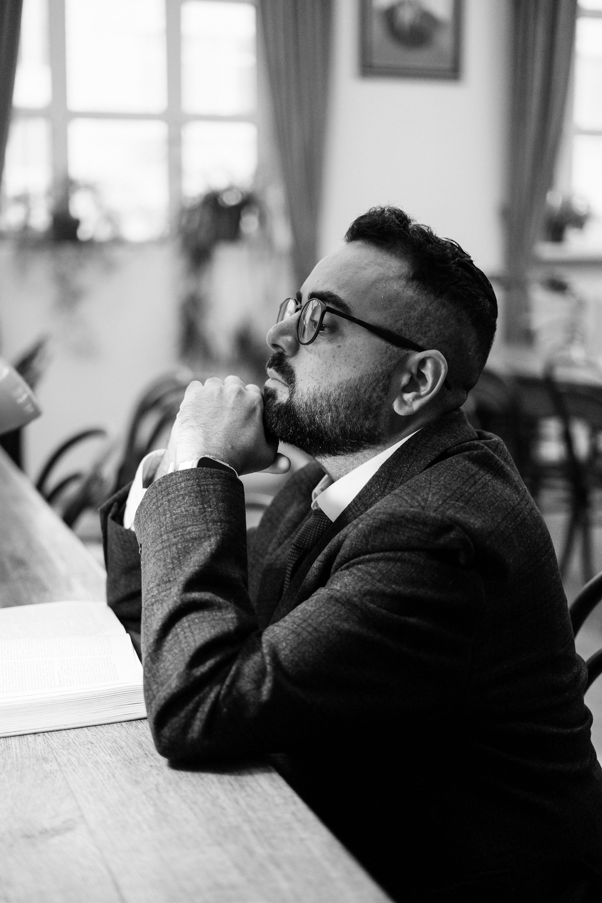 Филолог и редактор Баязид Рзаев. Портретный фотограф в Москве Таня Майорова