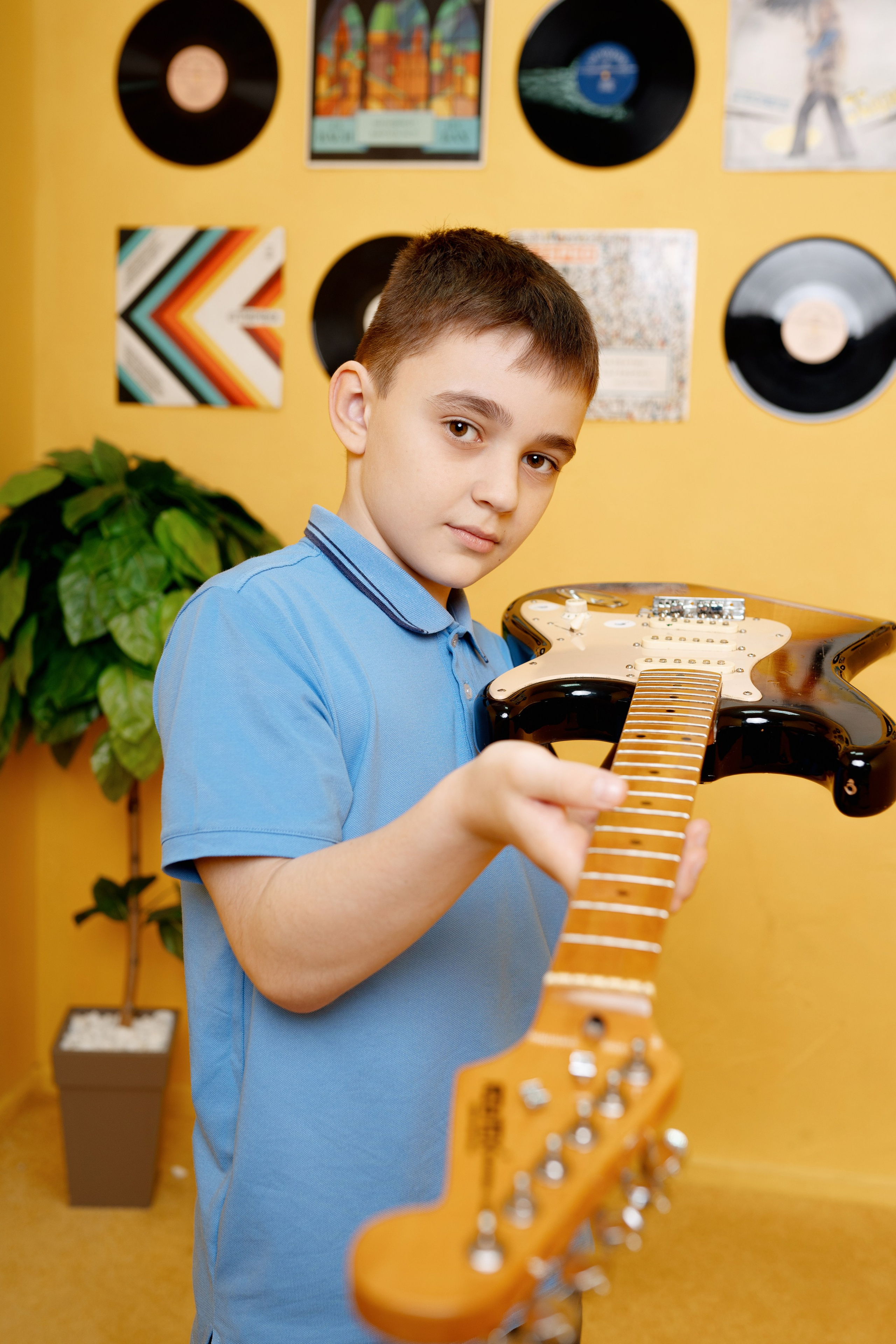 В студии. 4 класс. Фотограф Ким Наталья в Красноярске