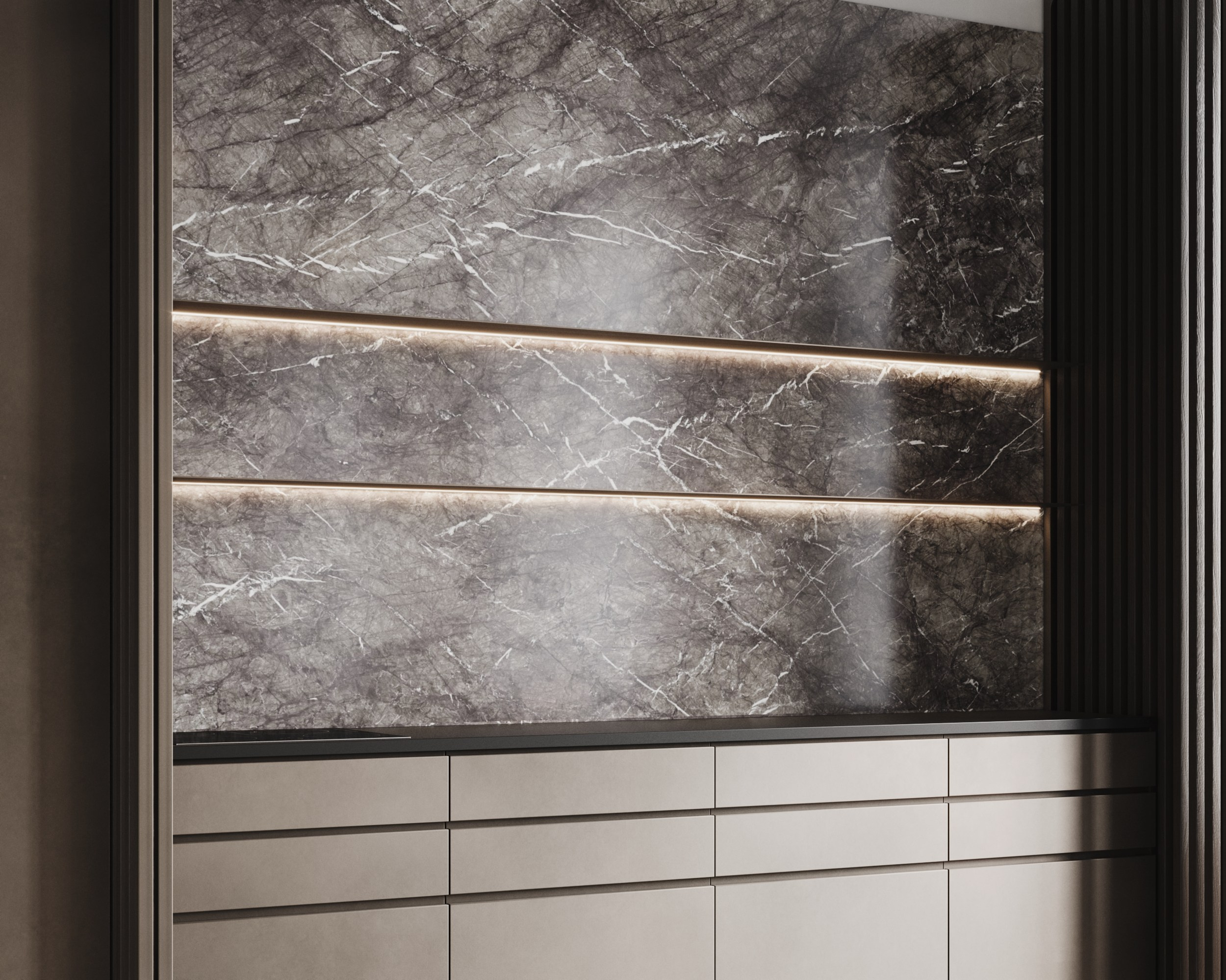 Malevich Showroom. 3D Визуализация // Reiterrrr