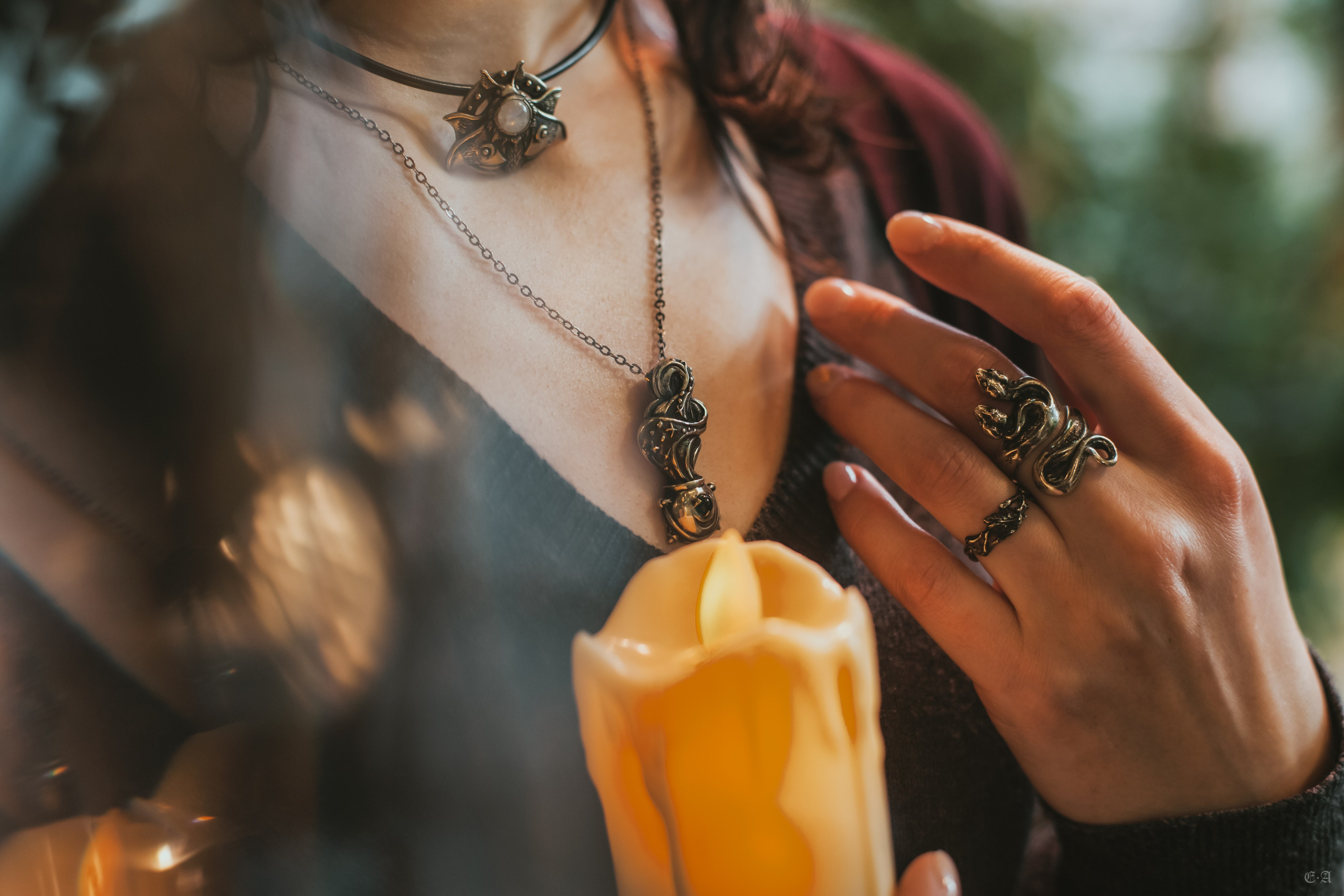 Осенние колосья для Белой Волчицы. Фотограф Ellairen