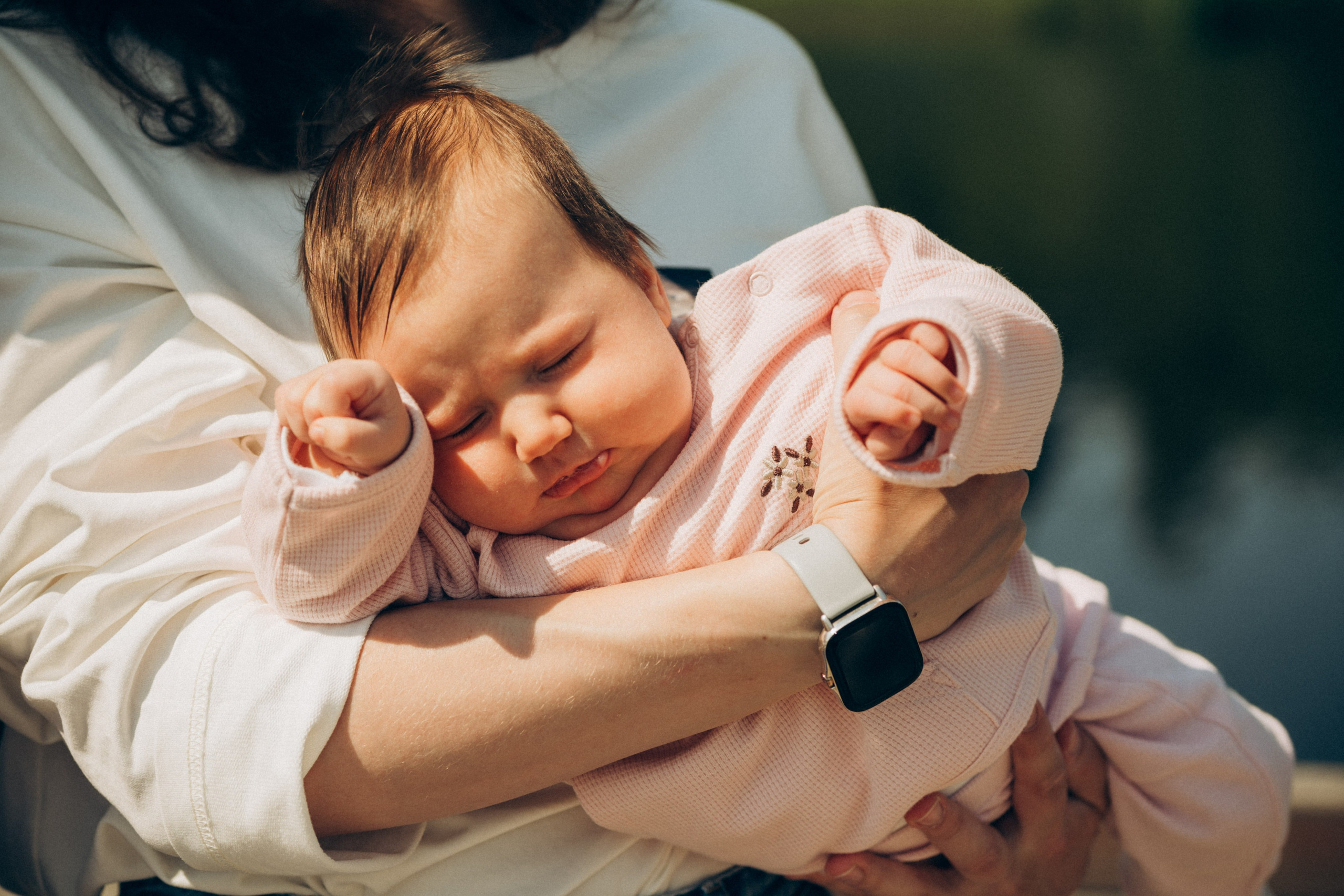 Женя, Аня и Машуня в Лугах