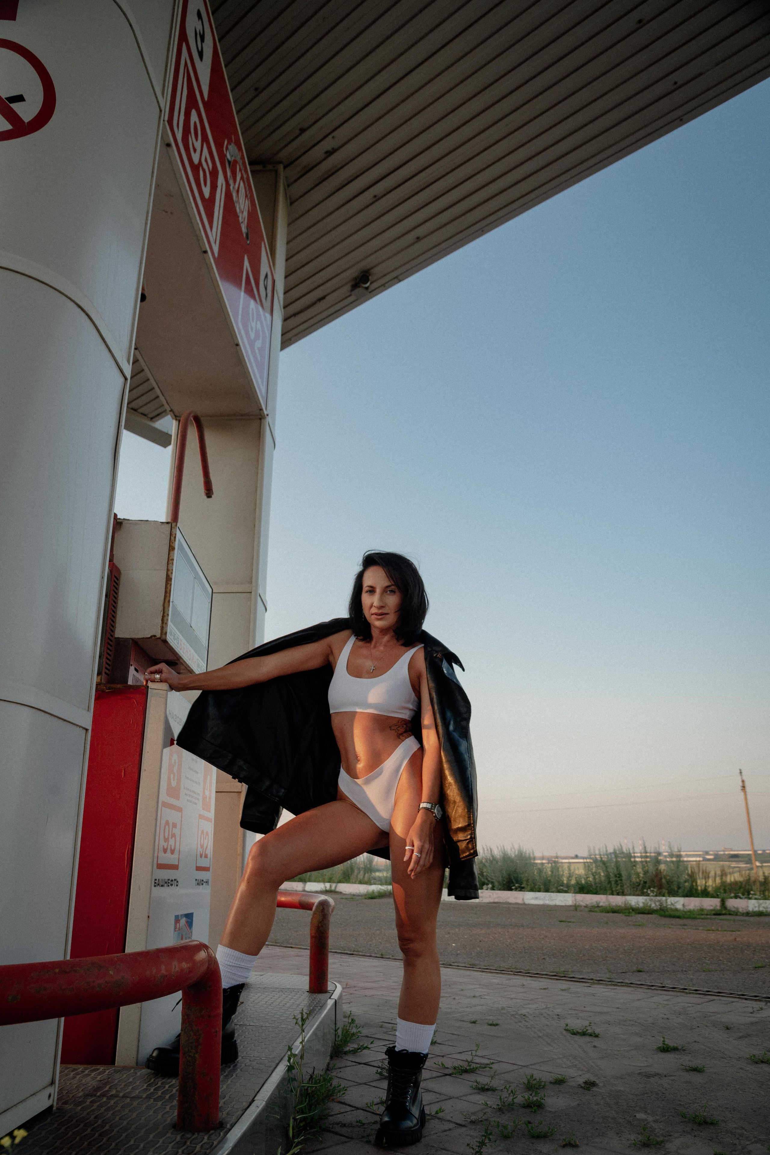 Заправка. Фотограф Алёна Евграфова