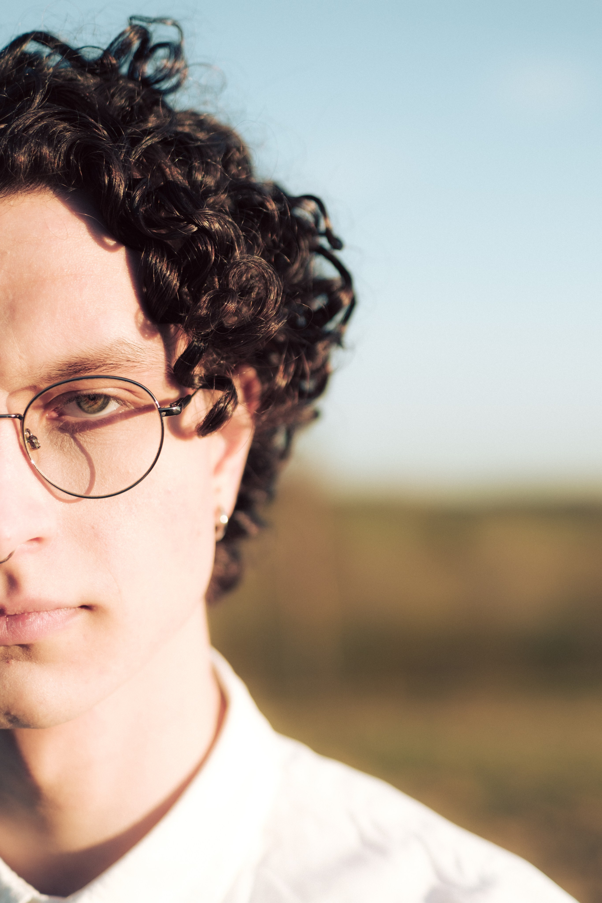 Андрей. Съёмка в поле. Lickord