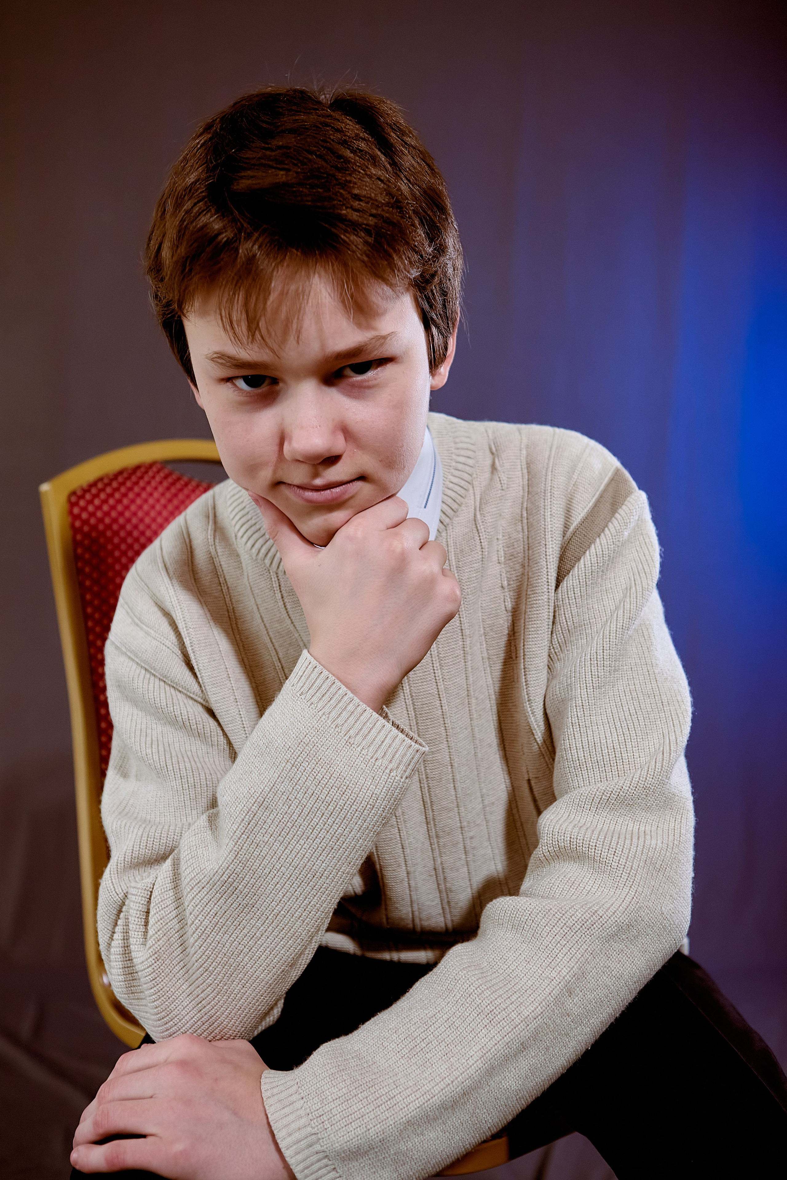 Школьная фотосессия учеников 6 класса