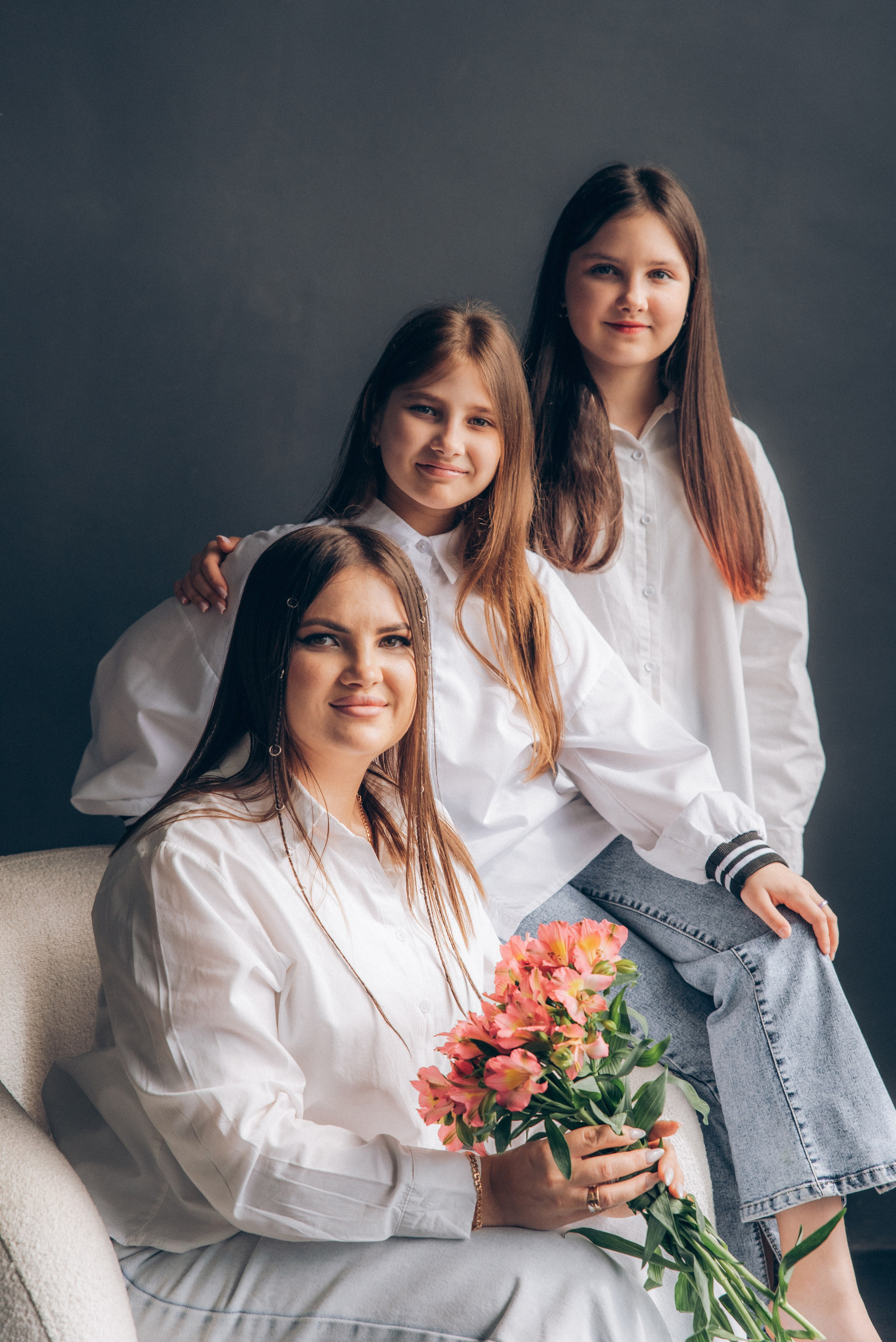 КАТЯ И ДОЧКИ. Ольга Козлова фотограф Волгоград olkiny-fotki.ru