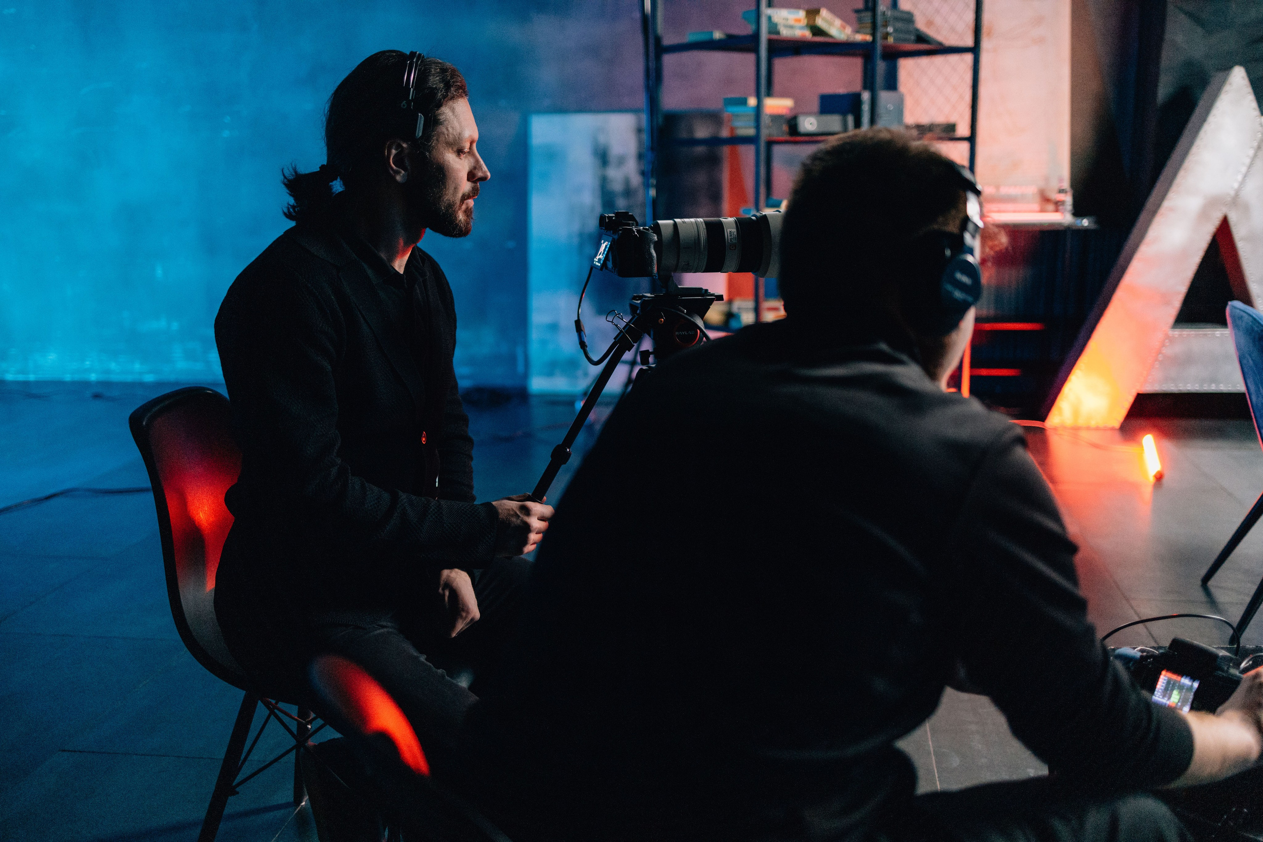 Back stage с ютуб шоу. Свадебный фотограф в Москве Арчылан Николаев