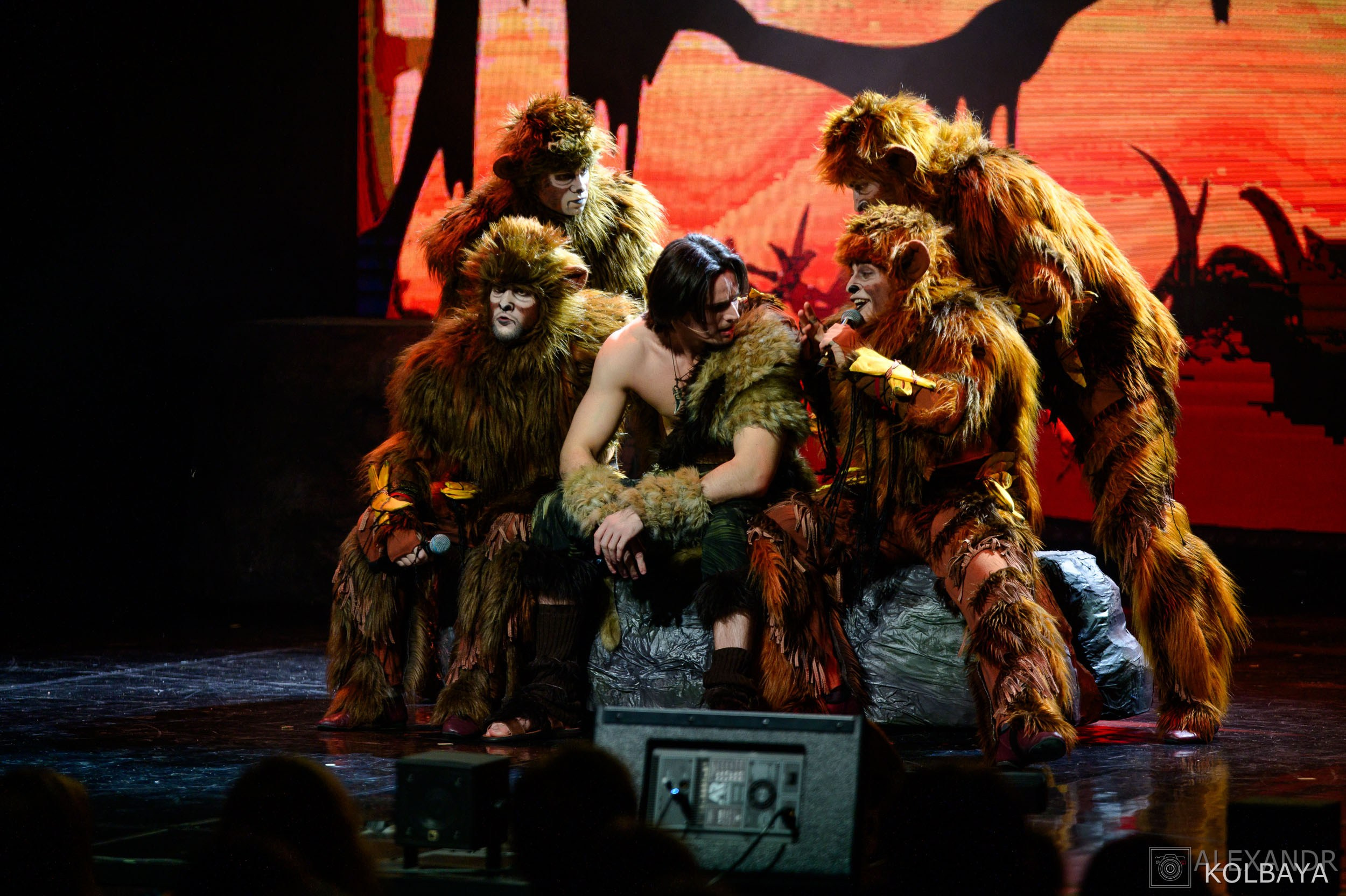 Мюзикл «Маугли». Концертный и театральный репортажный фотограф в Москве Александр Колбая