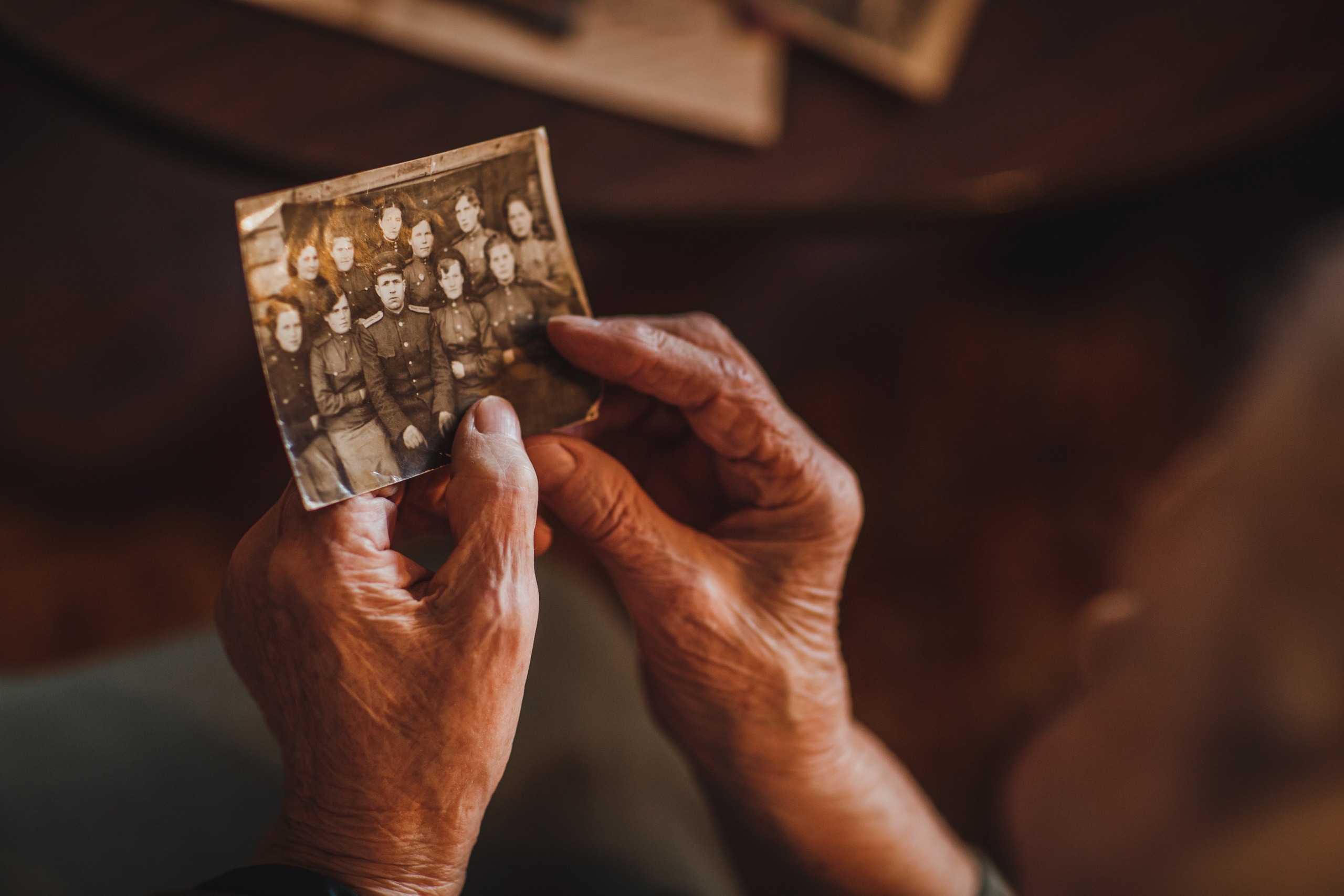 Ветеран Великой Отечественной Войны, портрет