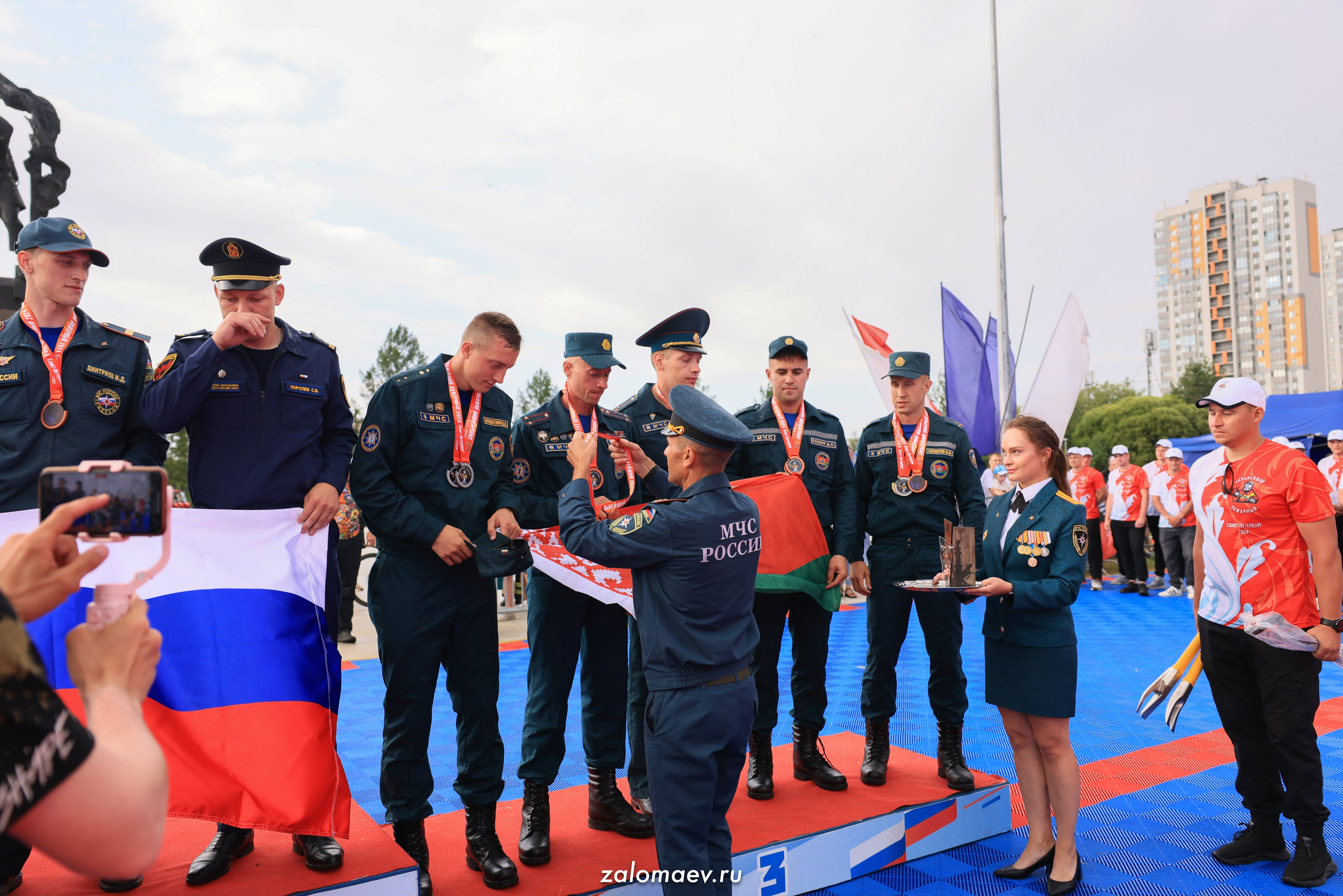 Сильнейший пожарный. Фотограф Александр Заломаев