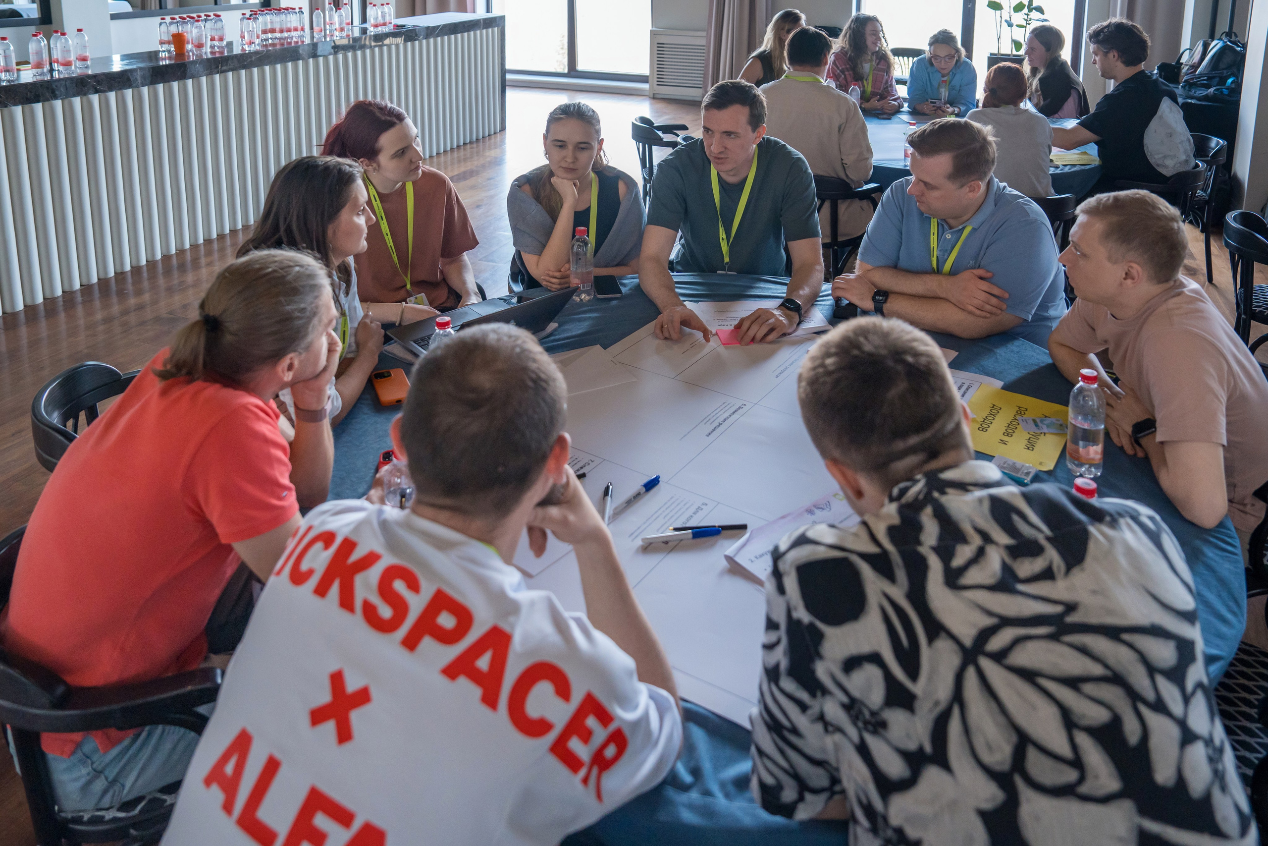 Тренинг для компании S7 Airlines в Красной Поляне. Репортажный фотограф в Красной Поляне и Сочи Павлюченко Екатерина