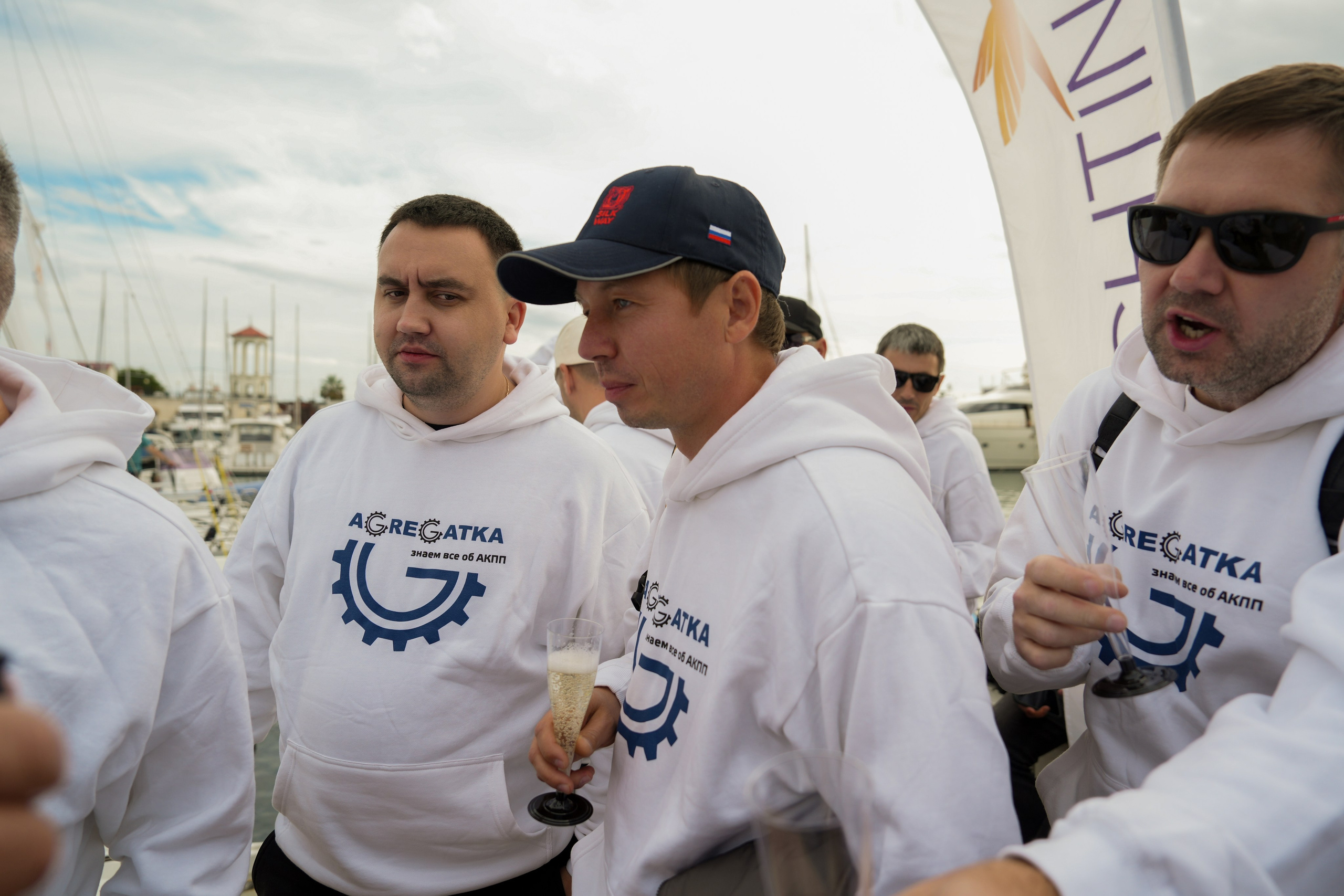 Яхтенная регата для компании Агрегатка. Репортажный фотограф в Красной Поляне и Сочи Павлюченко Екатерина