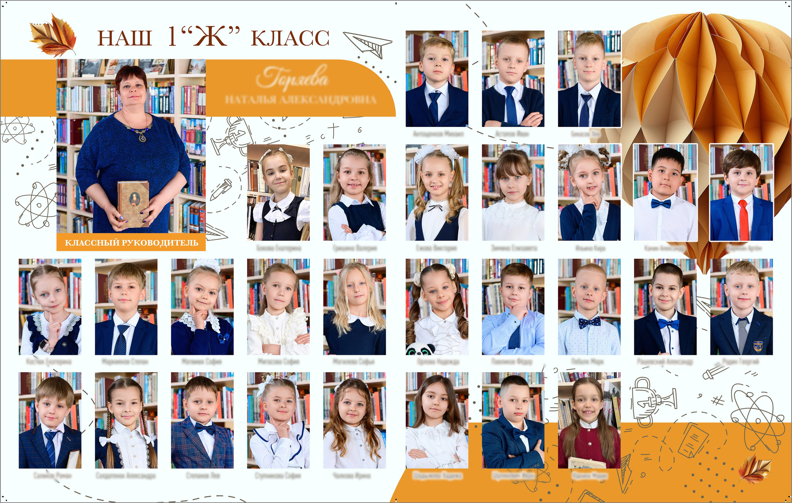 Выпускной альбом 1-4 класс за 2400 руб. на 2 разворота. Выпускной школьный альбом в Москве / Школьный фотограф Юлия Михайленко