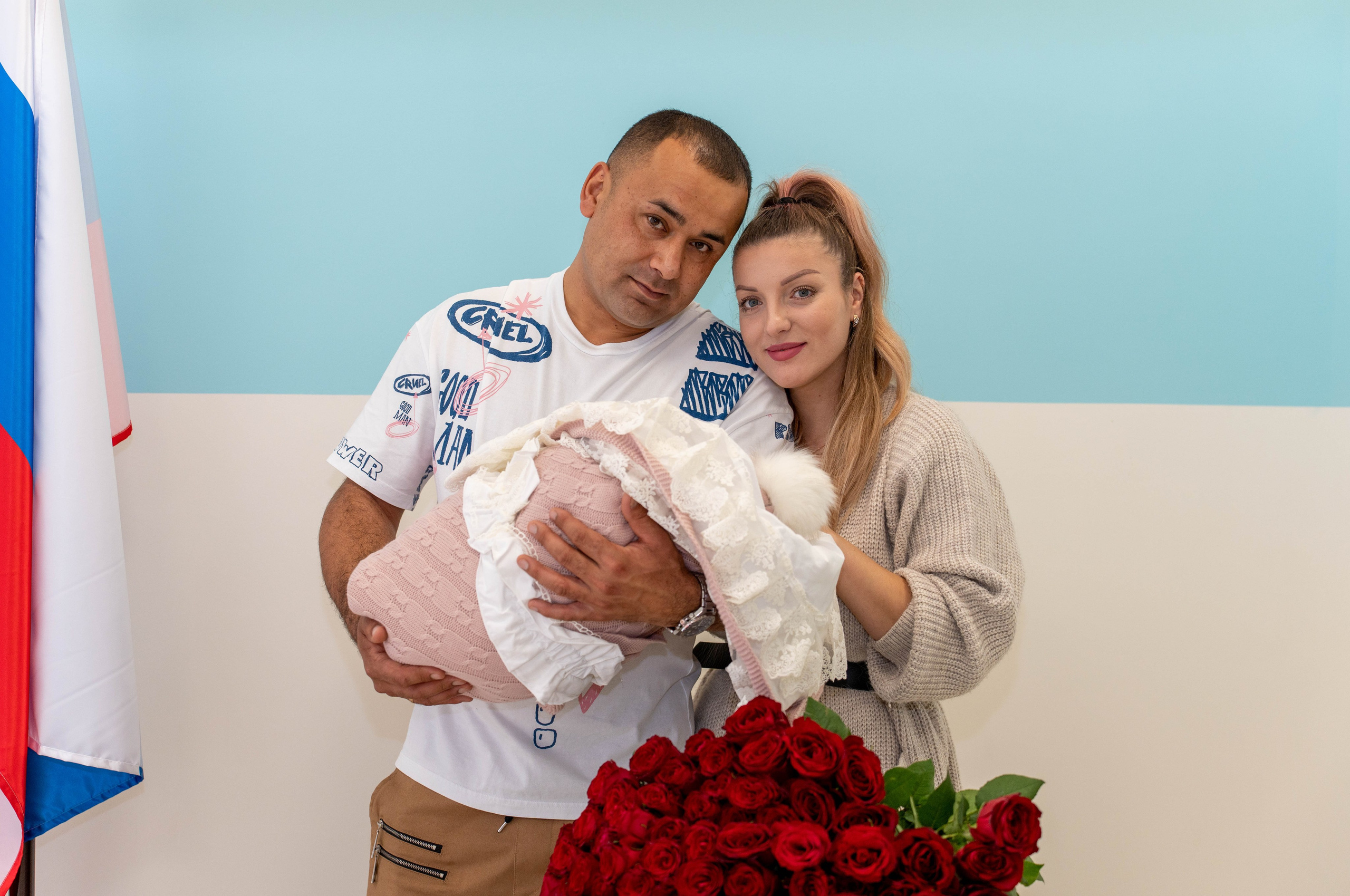 Выписка из роддома. Фотограф на Крещение и Венчание в Туле, детский и семейный фотограф