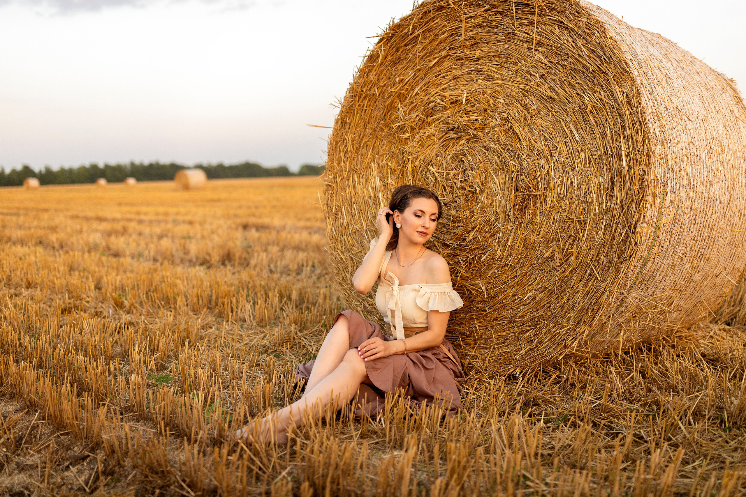 На сеновале. Настасья Перова Фотограф