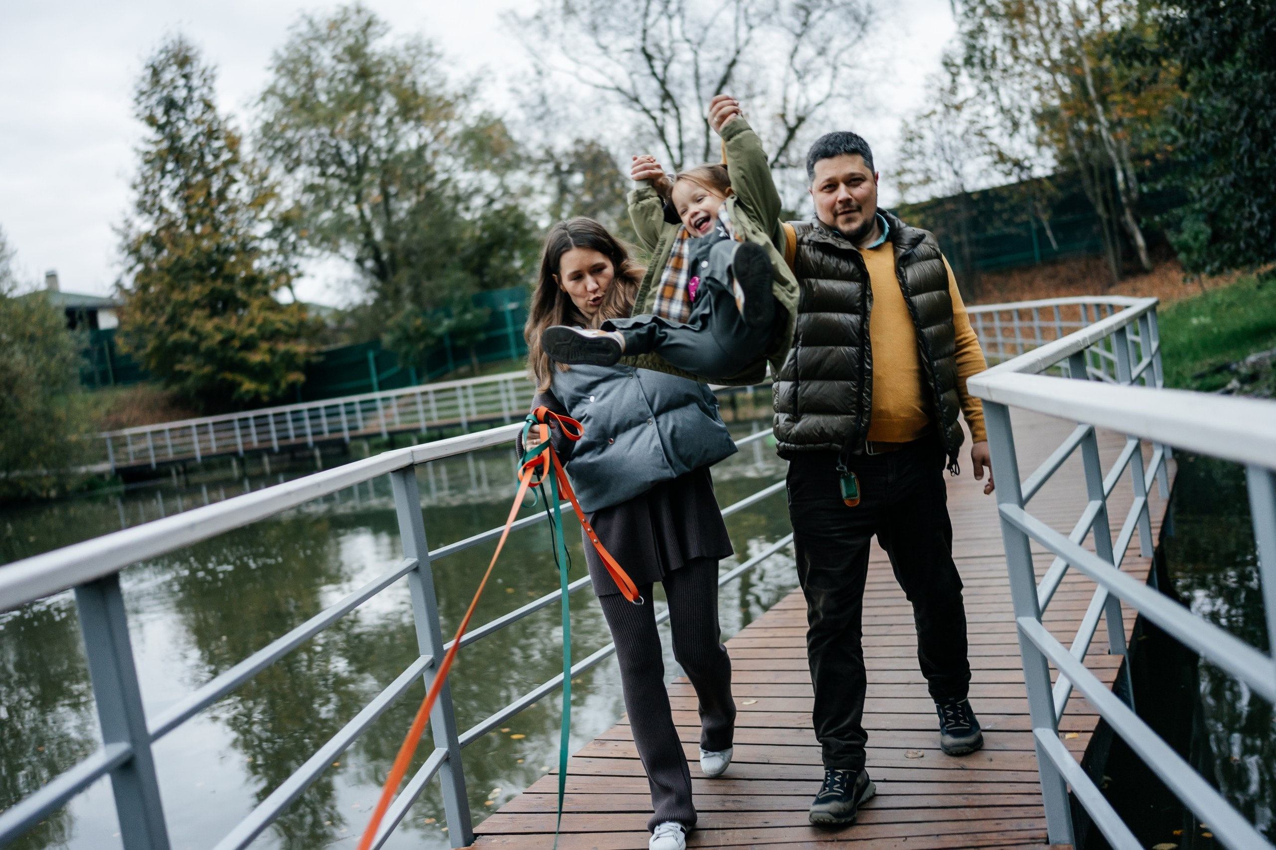 Семейная фотосессия в парке. Семейный фотограф в Москве Ирина Жур