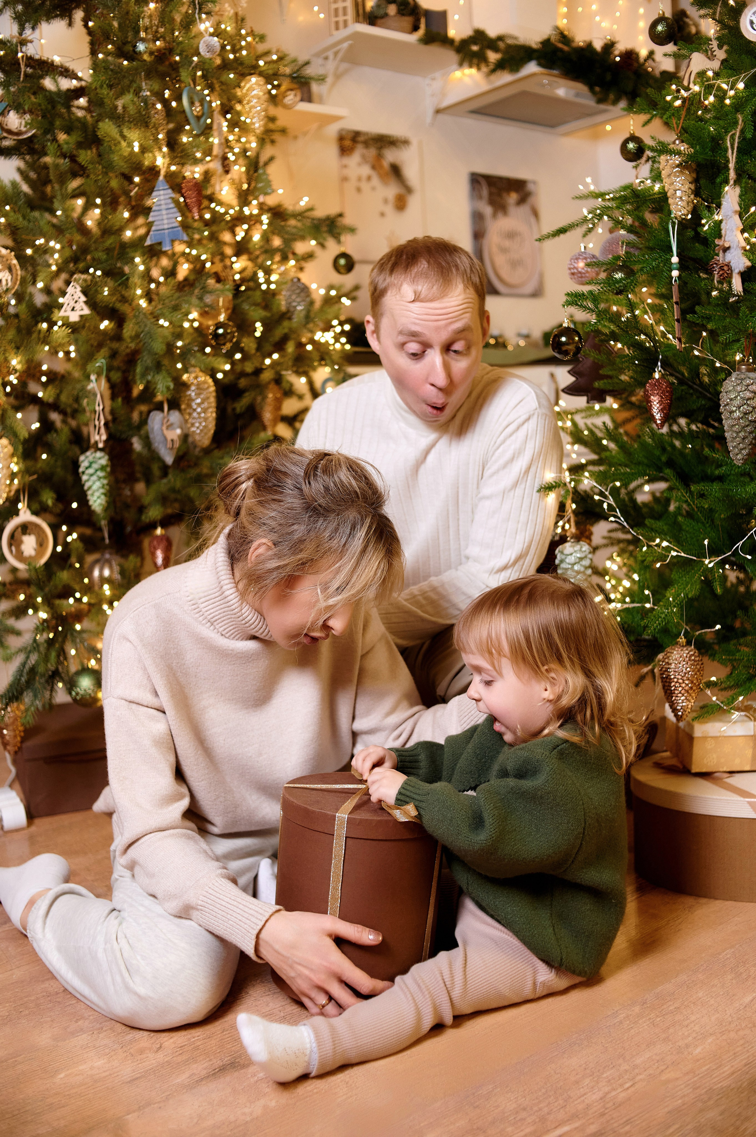 Новогодняя история. Семейный и детский фотограф в г. Ногинске Ангелина Хасанова
